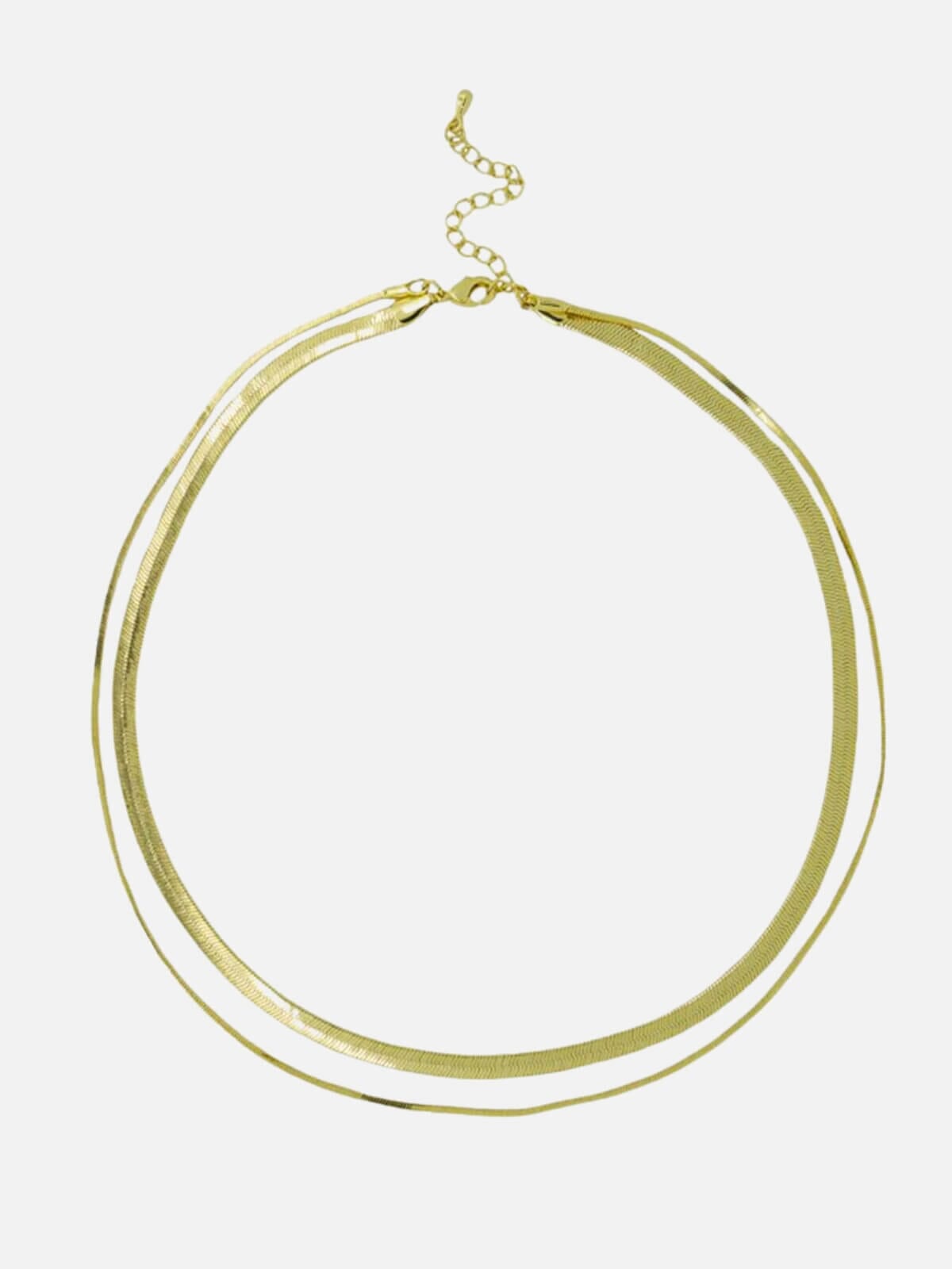 Jolie & Deen | Lexi Snake Chain Necklace - Gold | Perlu