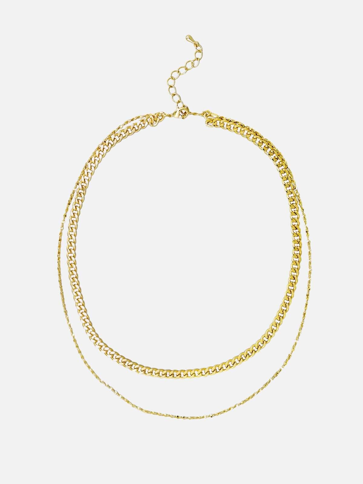 Jolie & Deen | Mary Necklace - Gold | Perlu