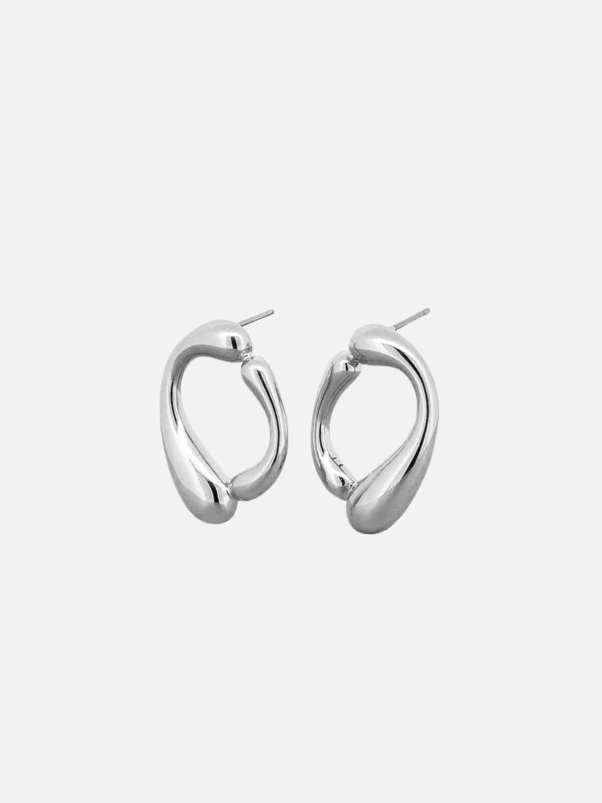 Jolie & Deen | Orla Earrings - Silver | Perlu