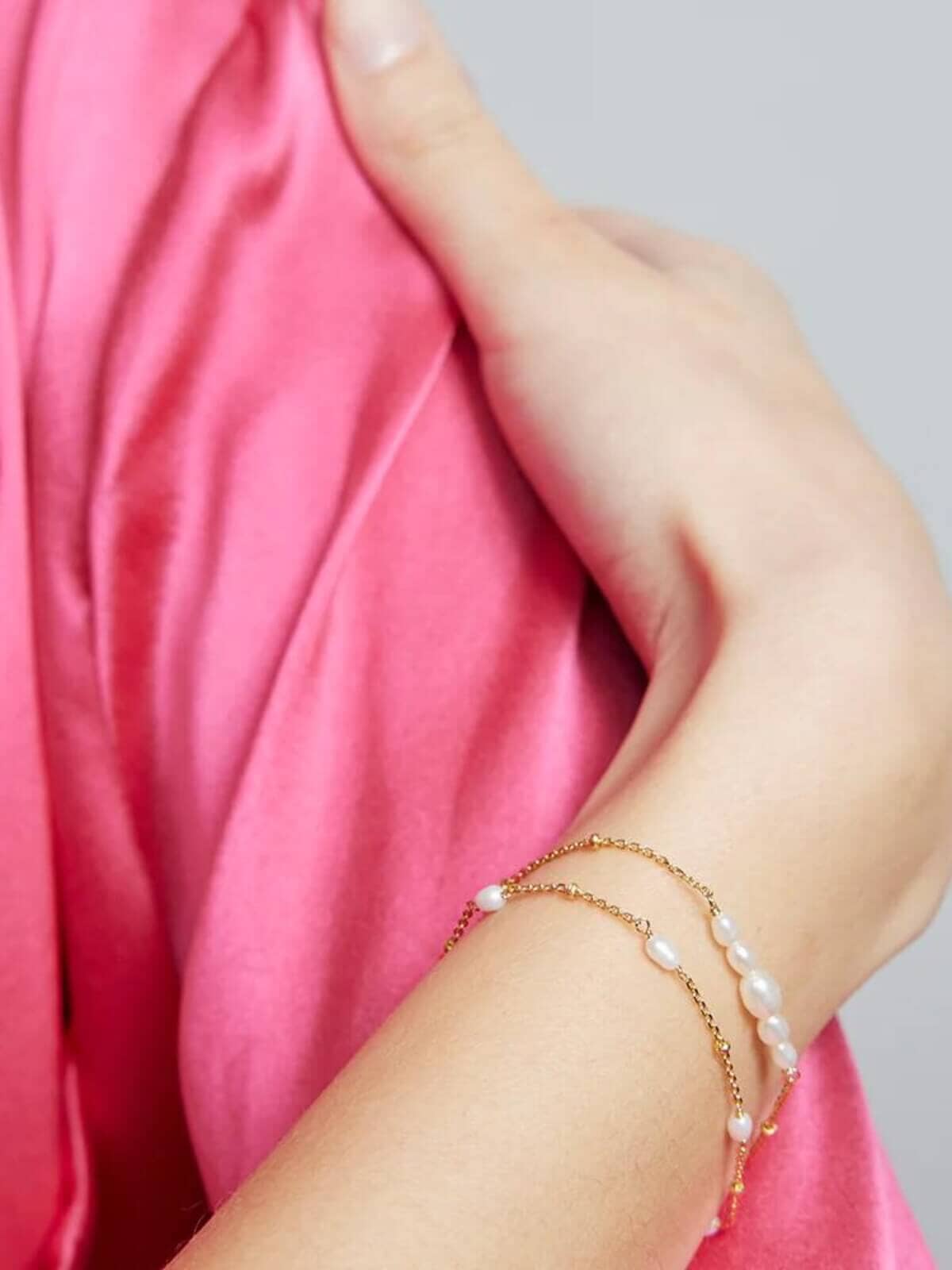 Jolie & Deen | Stefania Pearl Bracelet | Perlu