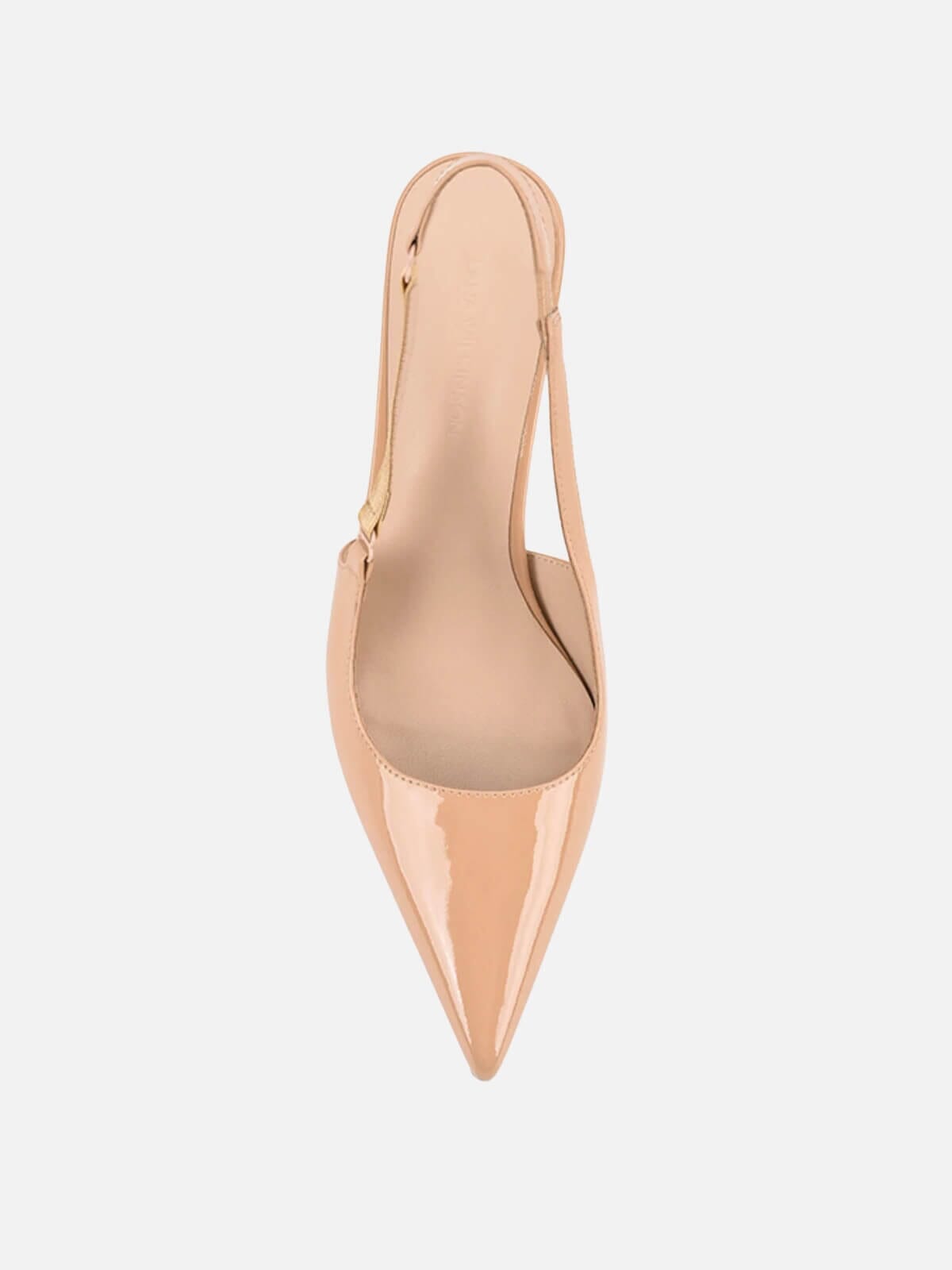 Lana Wilkinson | Alyssa Pump - Beige Patent | Perlu