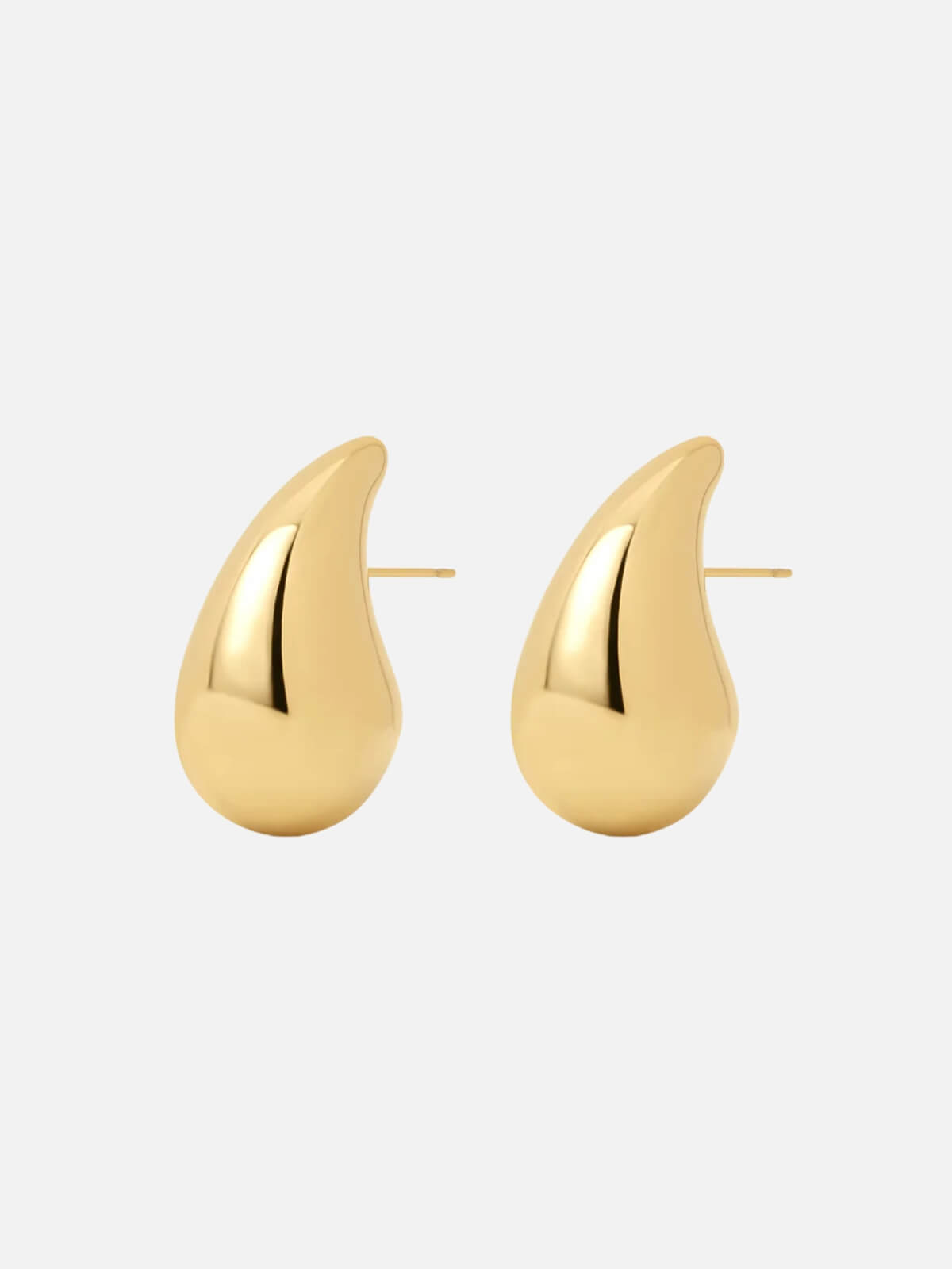 Gia Hoops - Gold