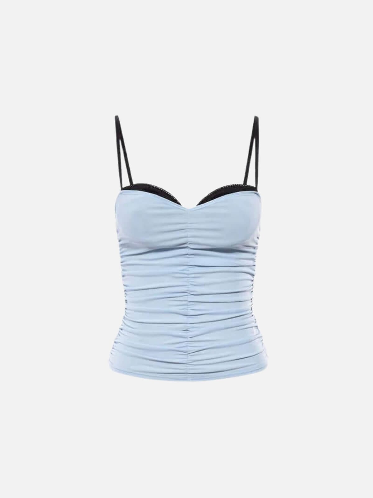 Miaou | Renzo Tube Top - Baby Blue | Perlu