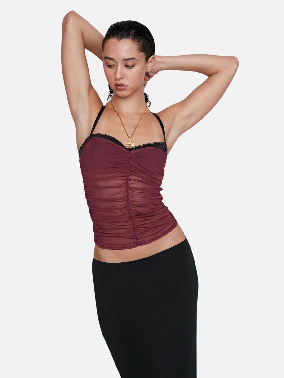 Miaou | Renzo Tube Top - Russet | Perlu