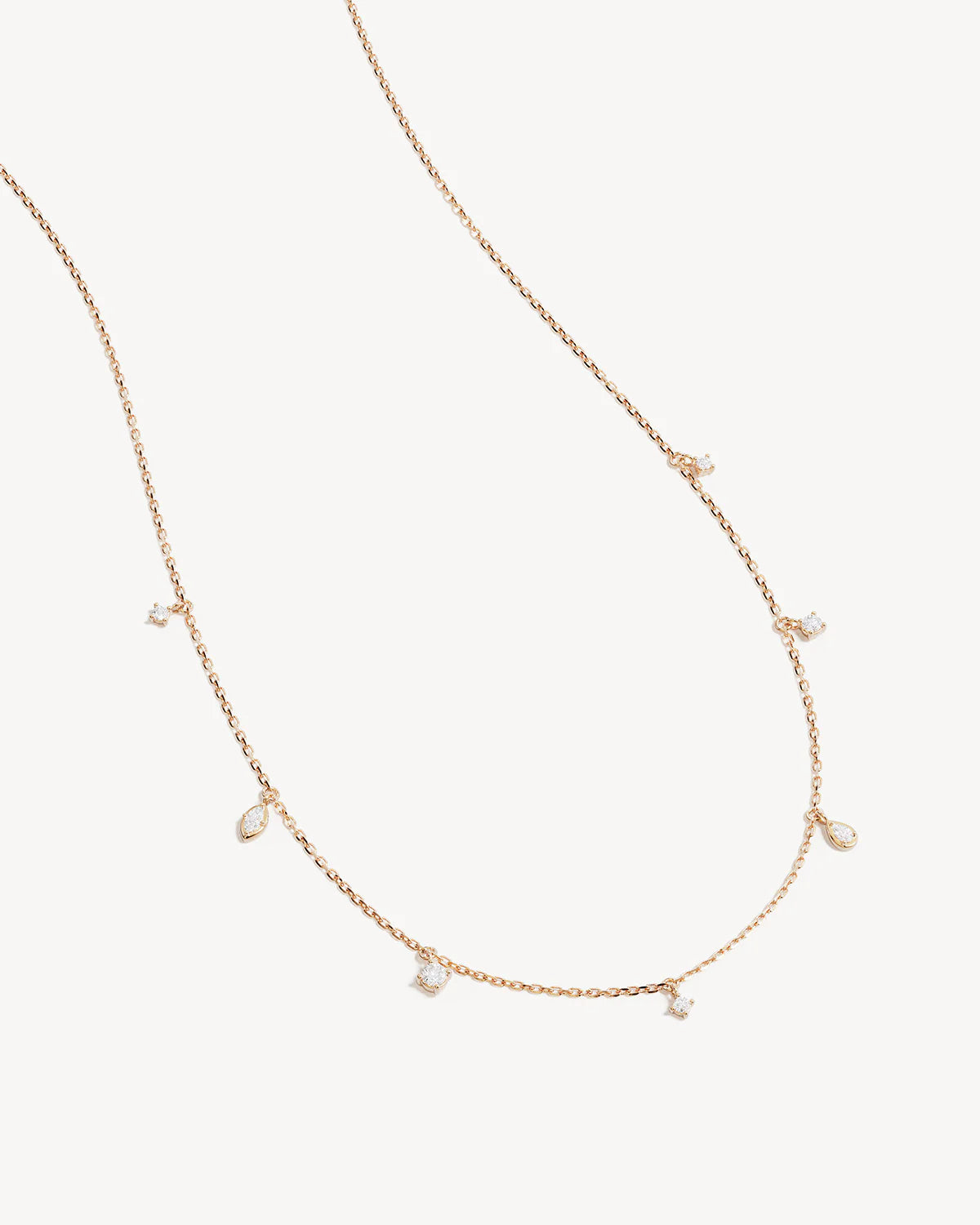 18k Gold Vermeil Scattered Light Choker