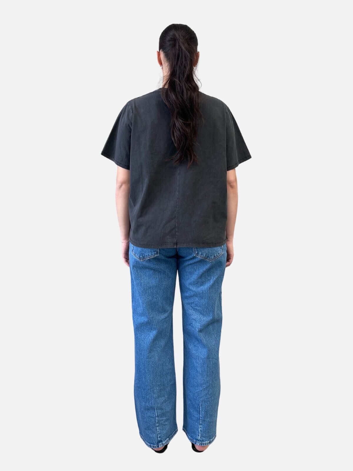 Nova Tee - Washed Black Tops Neuw Denim 