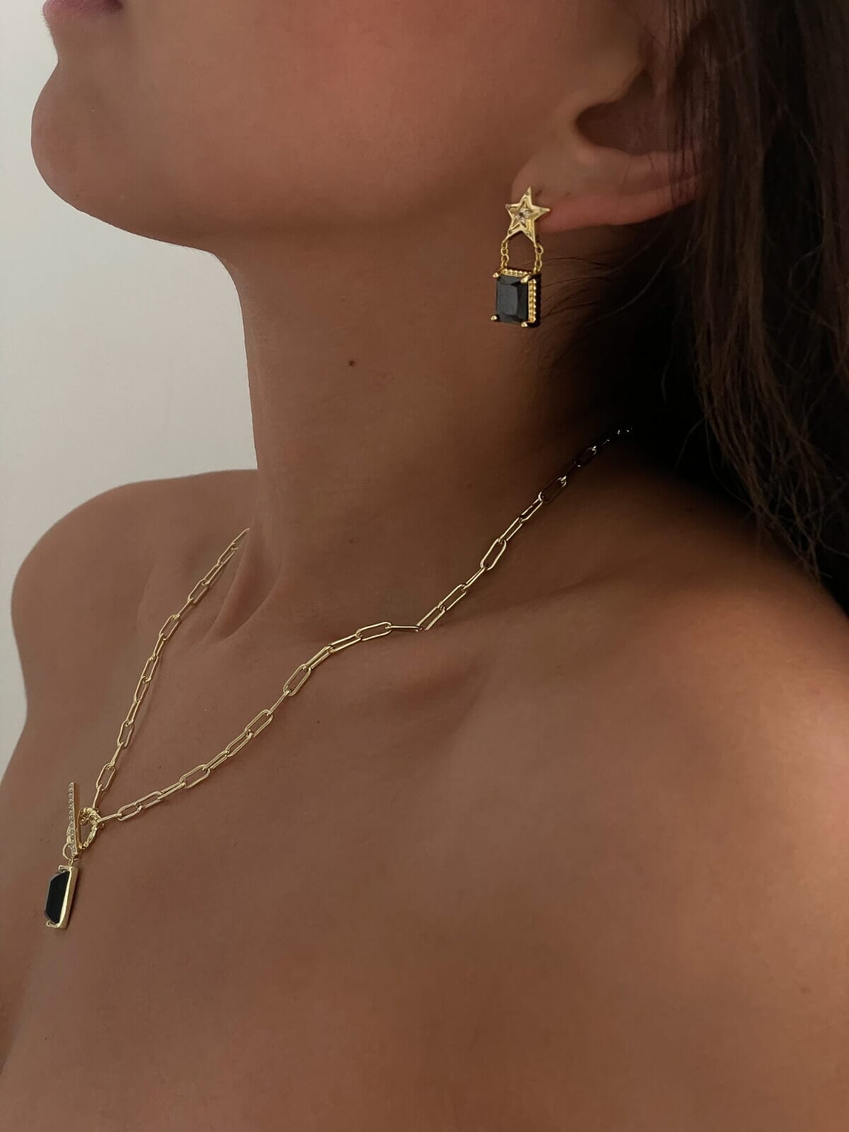 Vista Earrings - Gold Earrings NOAH THE LABEL 