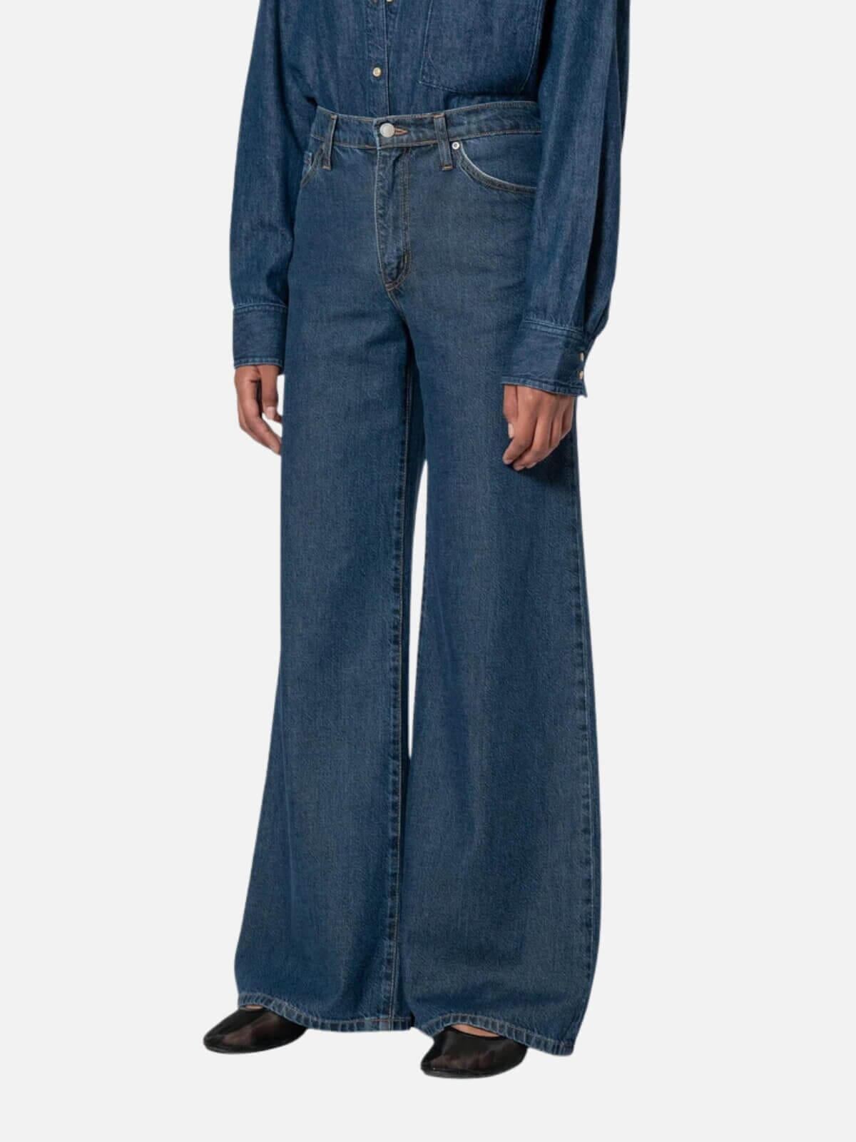 Carly Jean - Soft Steel Jeans Nobody Denim 