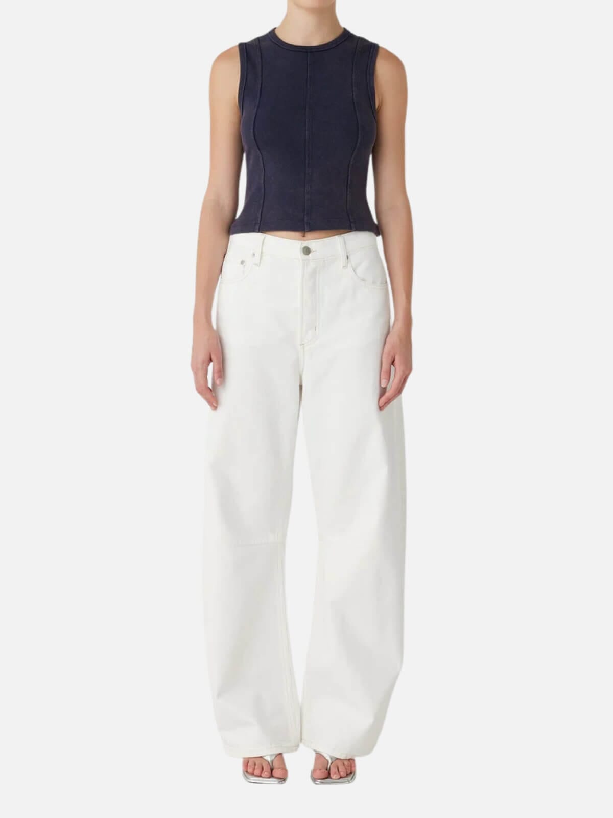 Vera Jean - White Jeans Nobody Denim 
