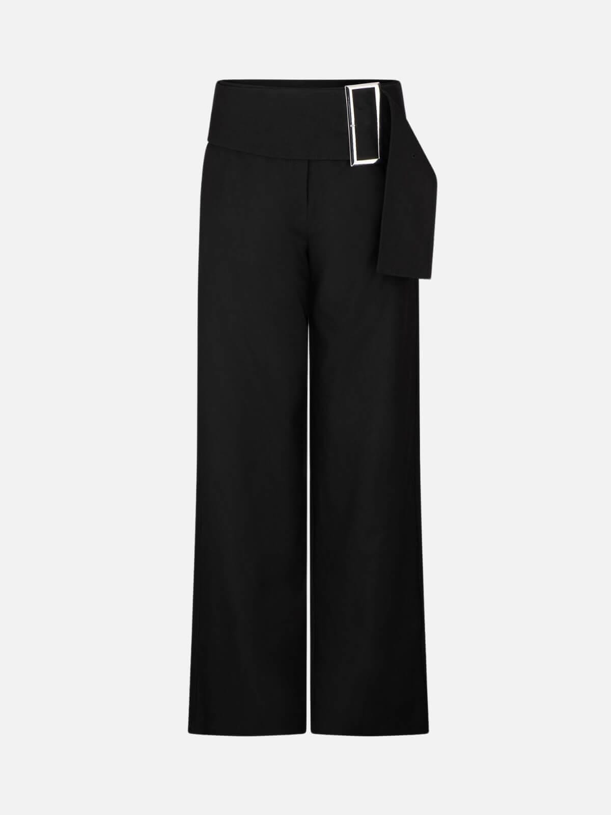 Bea Belted Pant - Black Pants One Of Others 