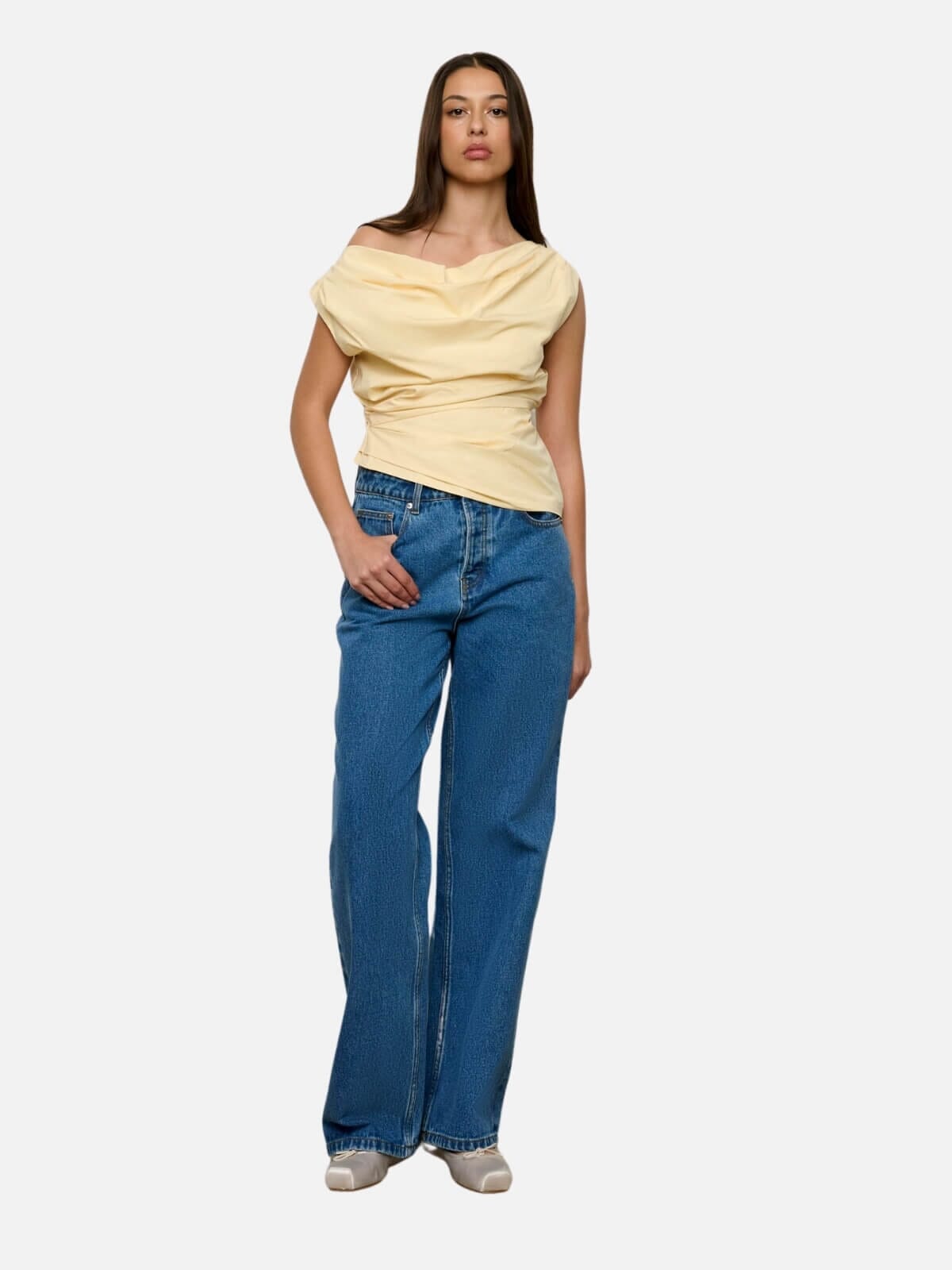Pallas Top - Barely There Yellow Tops One Of Others 