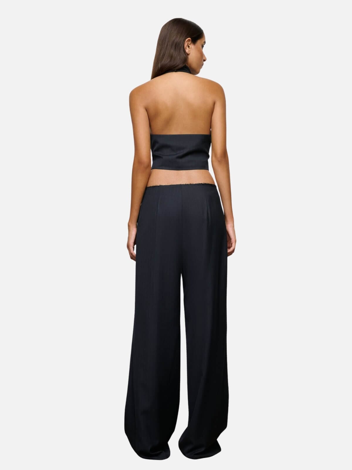 One Of Others | Vela Top - Navy Pinstripe | Perlu