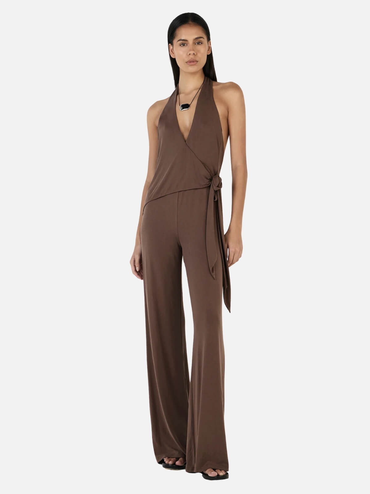 Astrid Jumpsuit - Chocolate