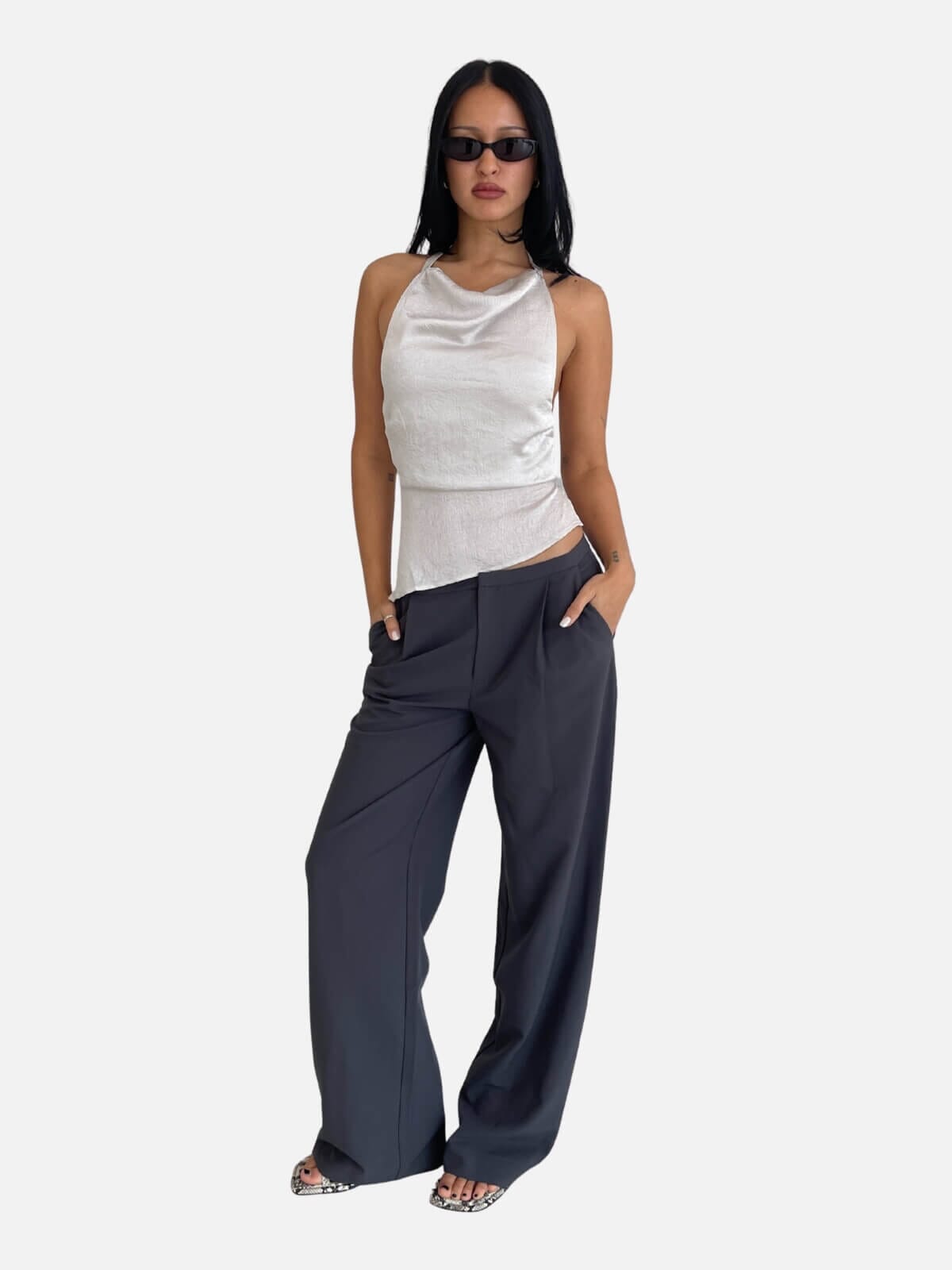 Bex Suit Pant - Steel Pants Ownley 
