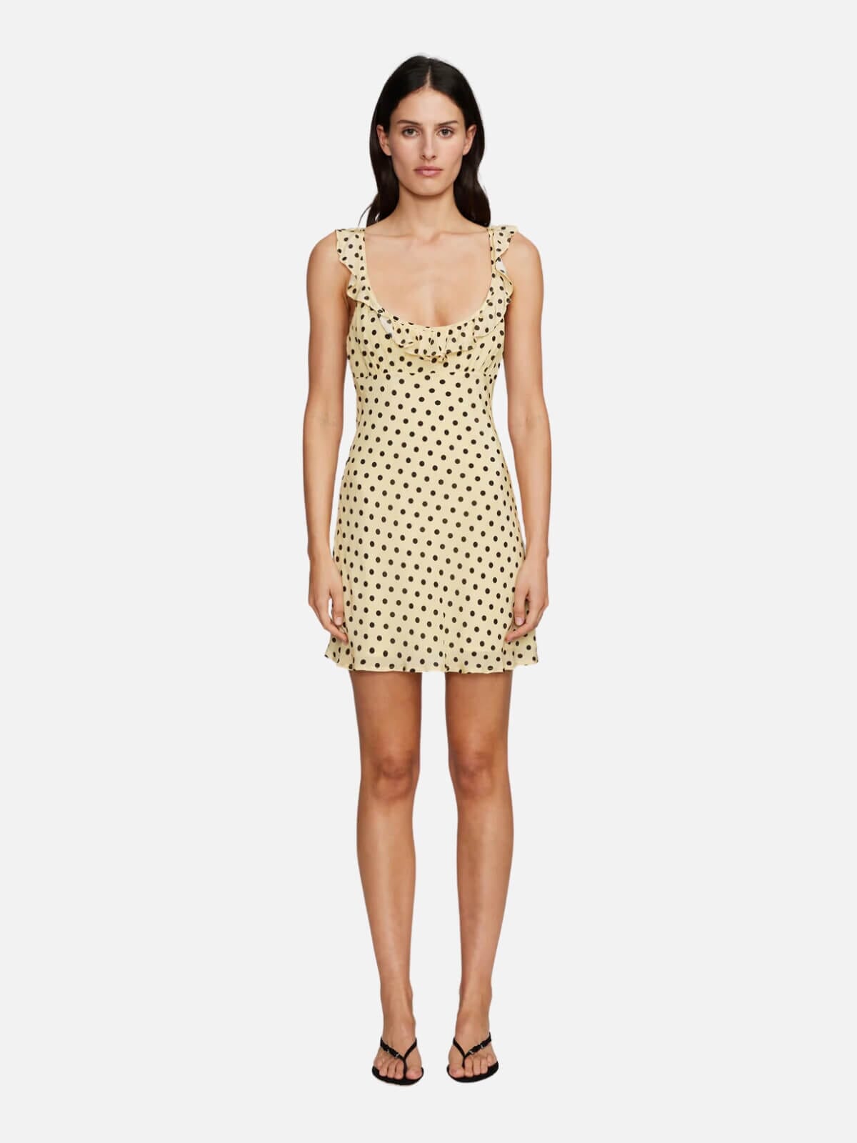 Ownley | Candy Mini Dress - Butter Spot | Perlu