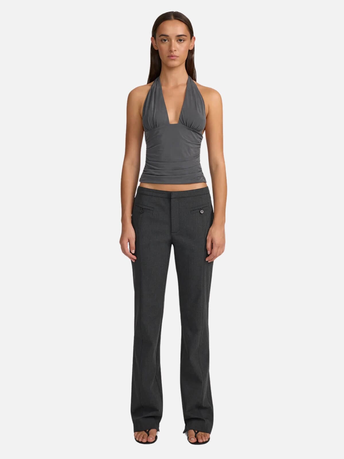 Debbie Suit Pant - Graphite Pants Ownley 