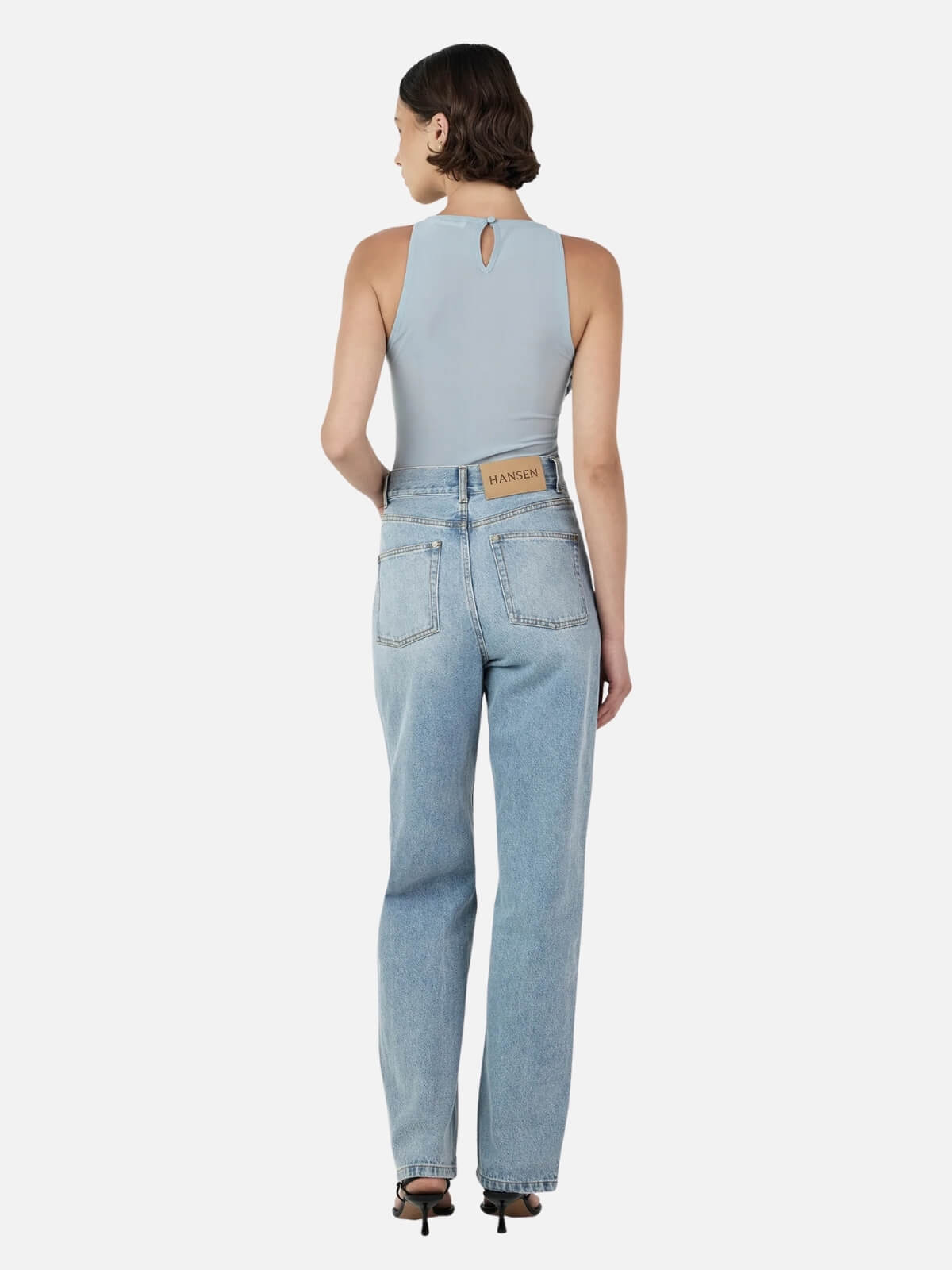 Halsey Mesh Top - Blue