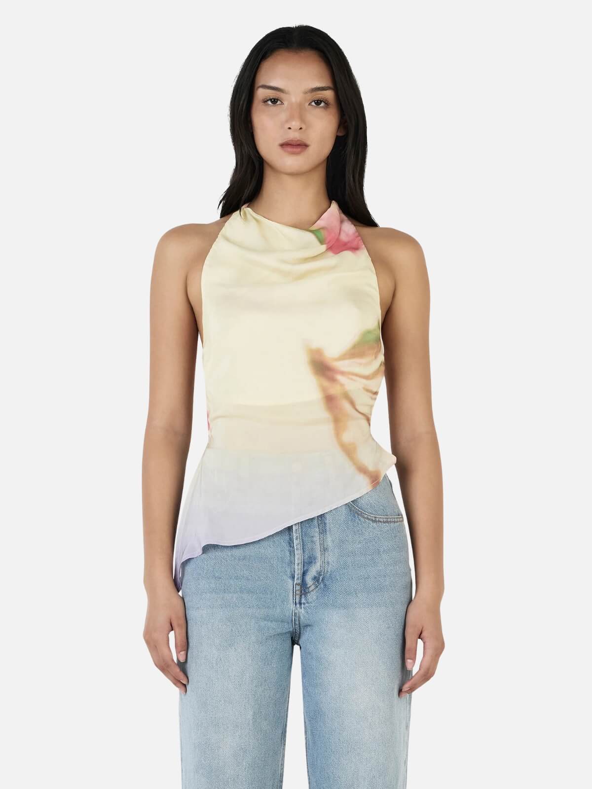 Iris Halter Top - Golden Drift