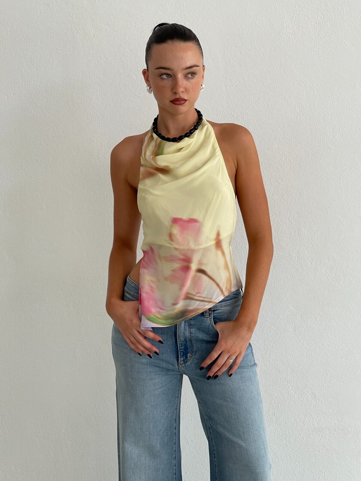 Iris Halter Top - Golden Drift