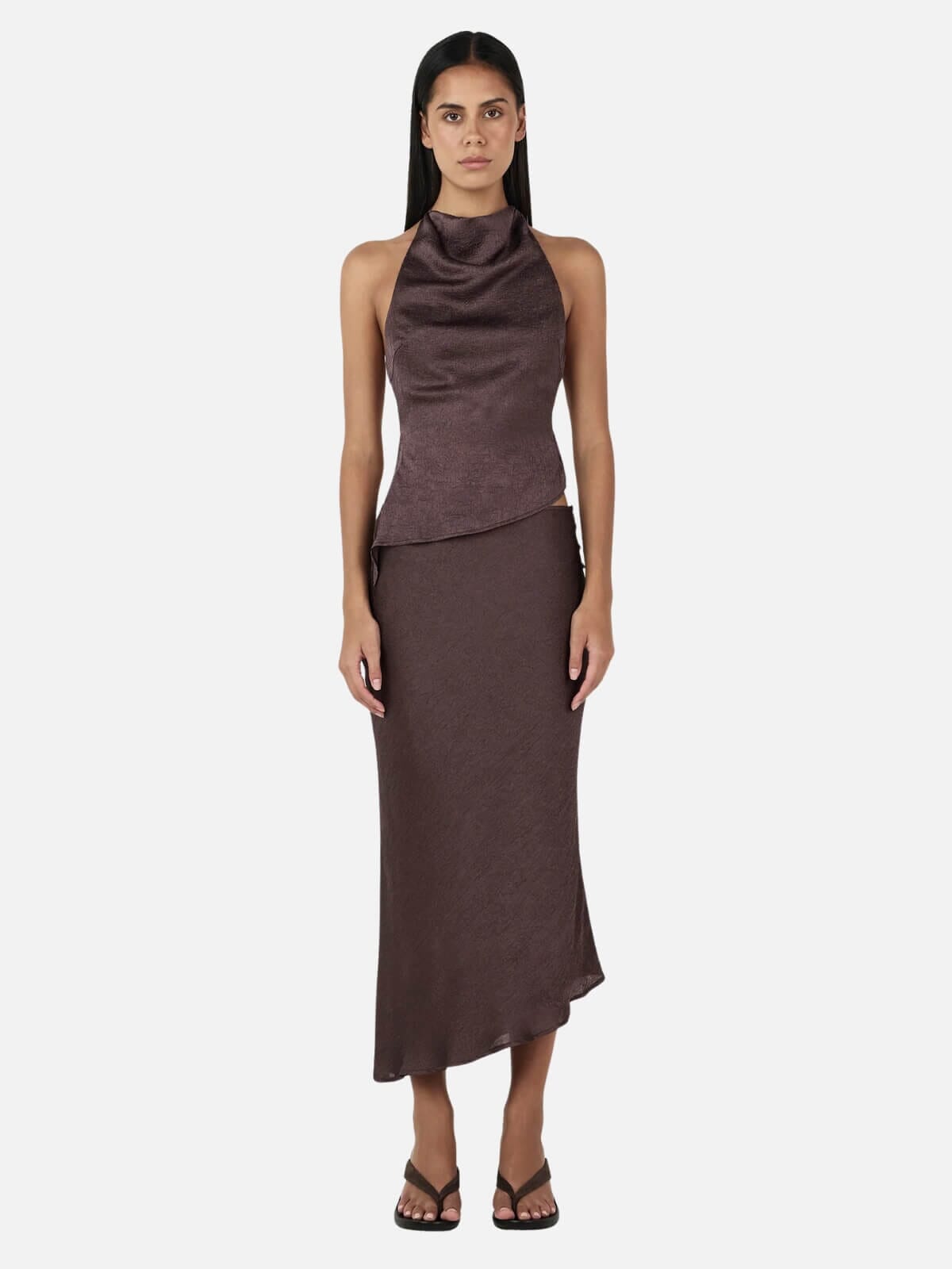 Lucie Asym Skirt - Mulberry Skirts Ownley 