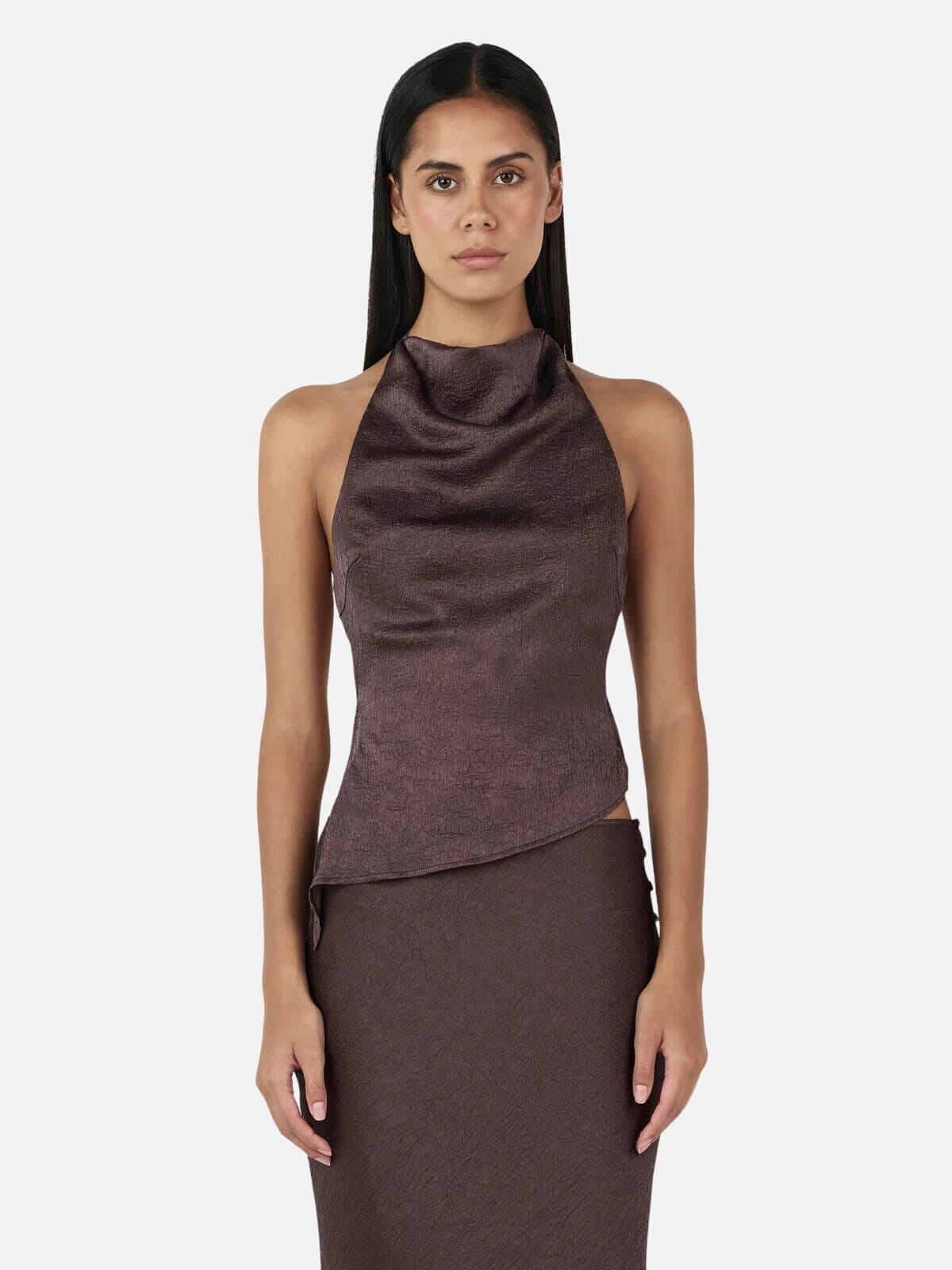Iris Halter Top - Mulberry Tops Ownley 