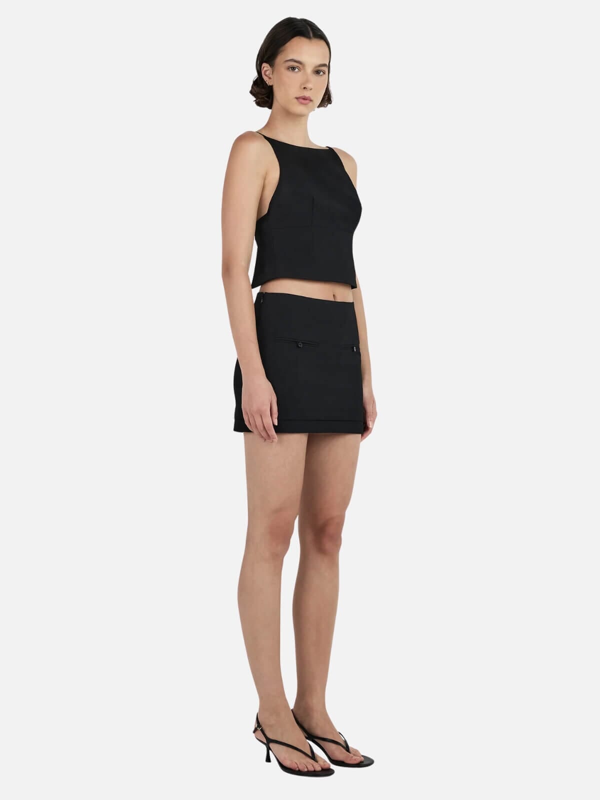 Thea Mini Skirt - Black Skirts Ownley 