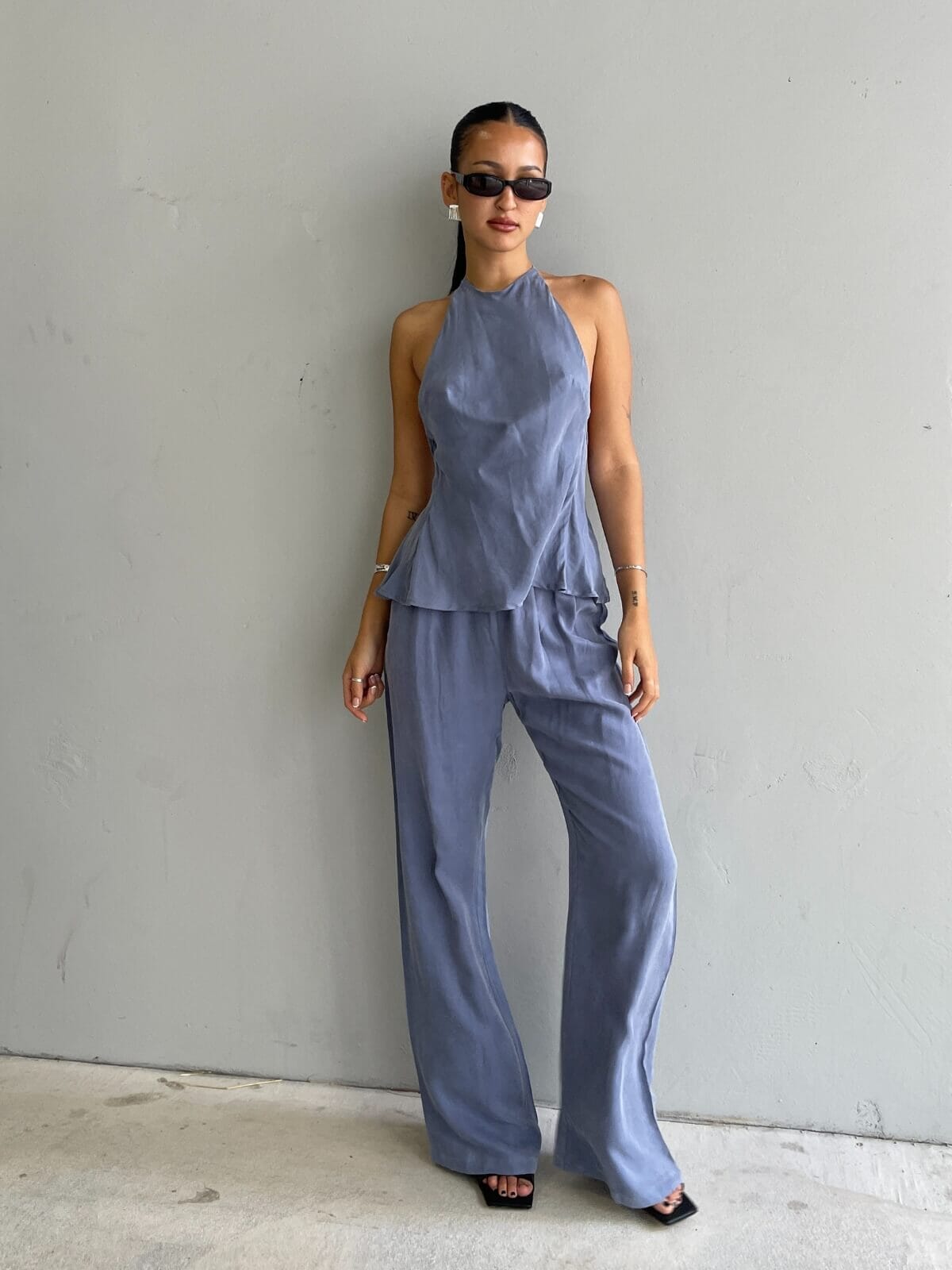 Lou Lou Pant - Steel Blue Pants Ownley 