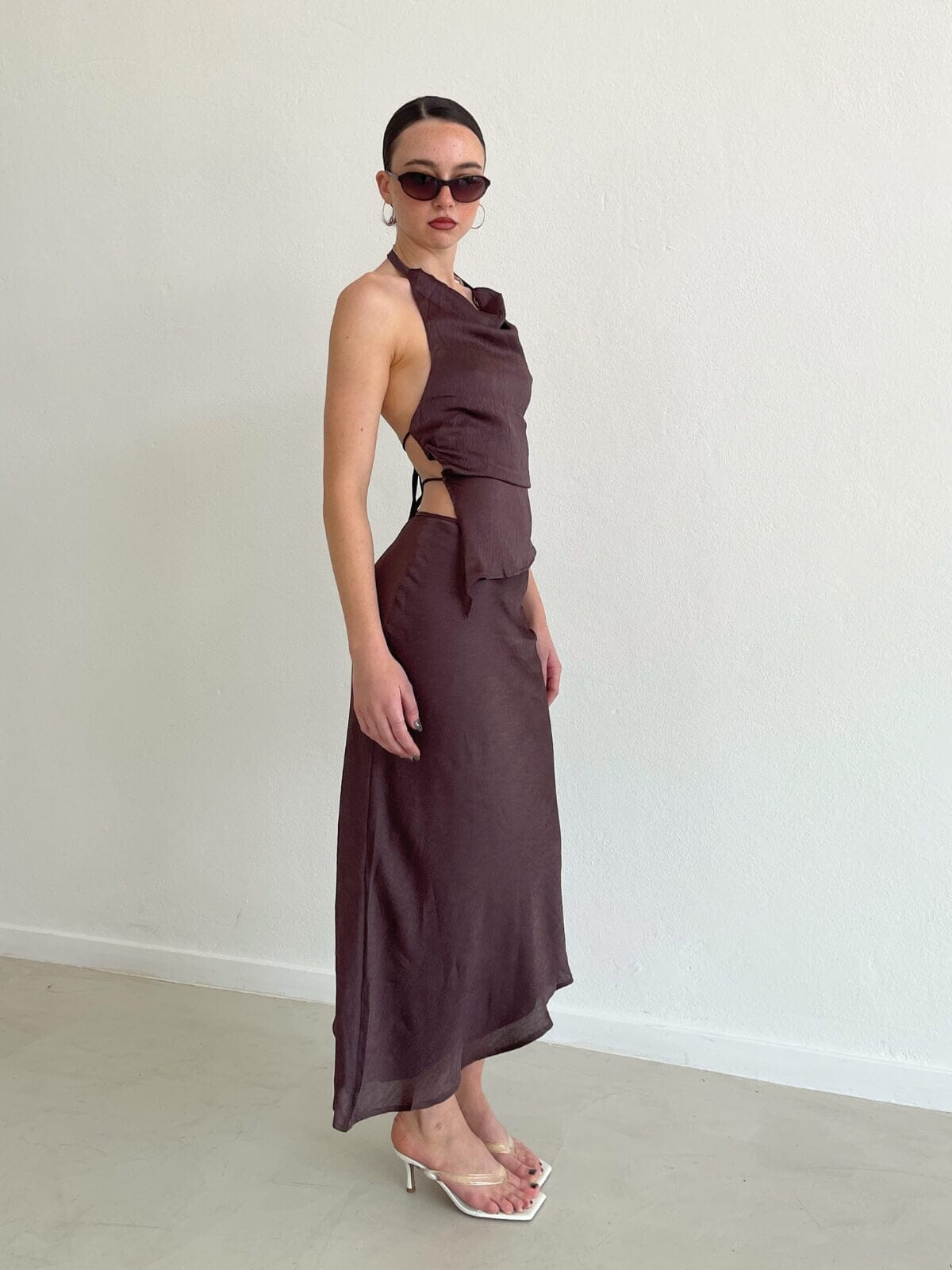 Lucie Asym Skirt - Mulberry Skirts Ownley 