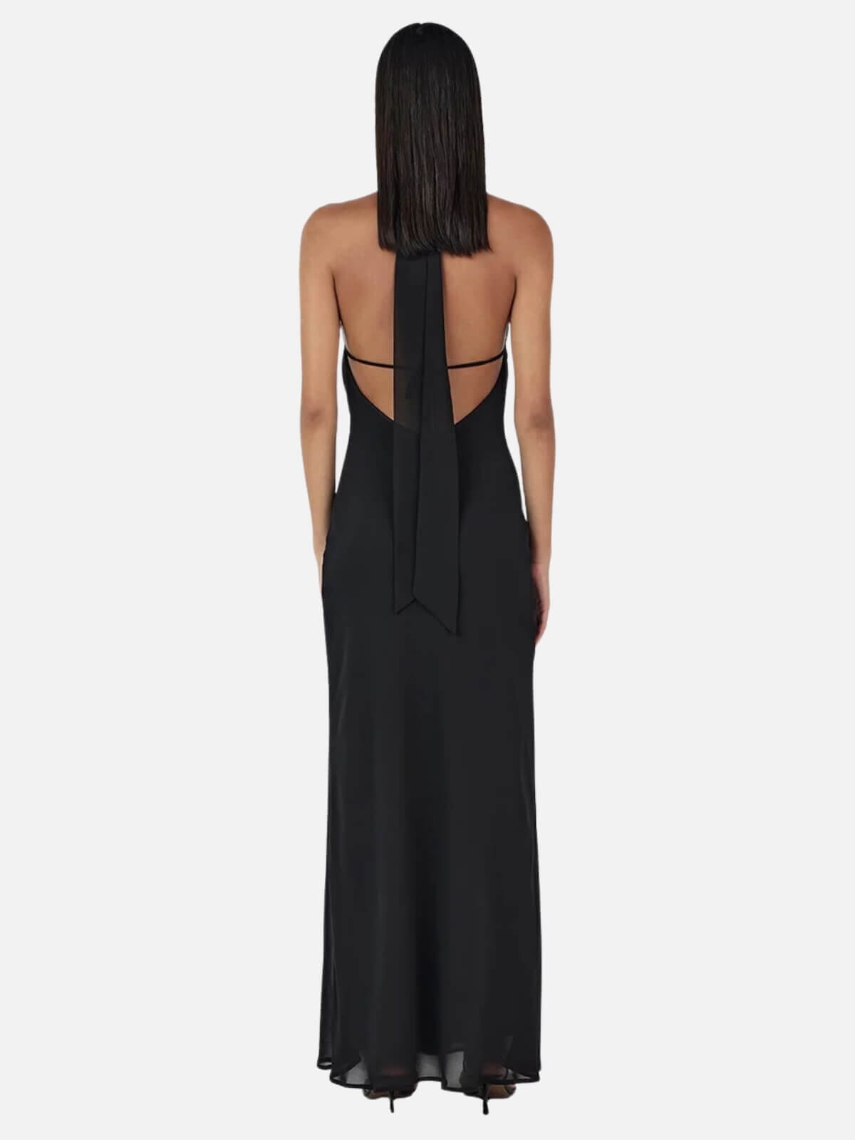 Ownley | Magson Maxi Dress - Black | Perlu