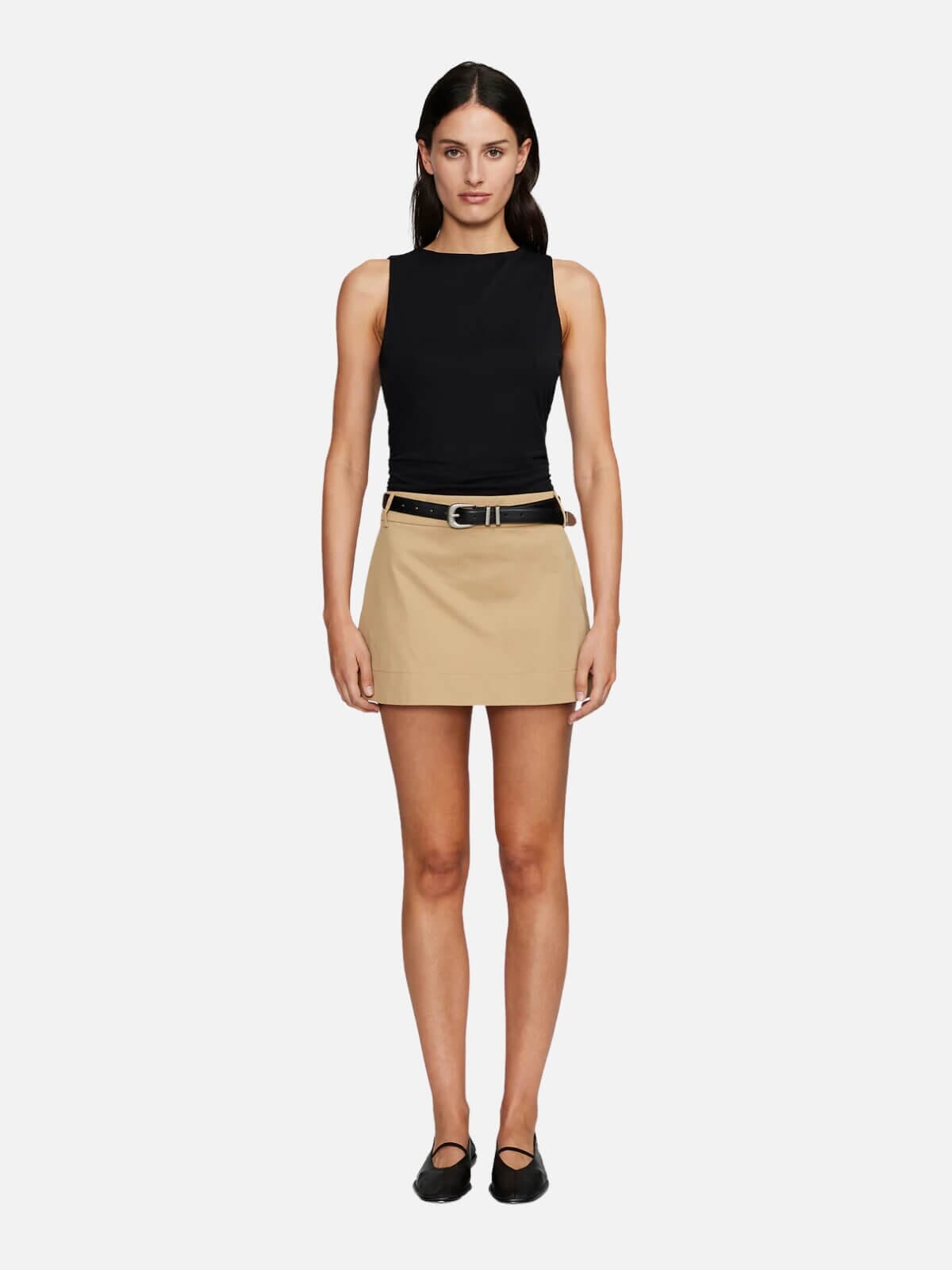 Nazra Mini Skirt - Caramel Skirts Ownley 