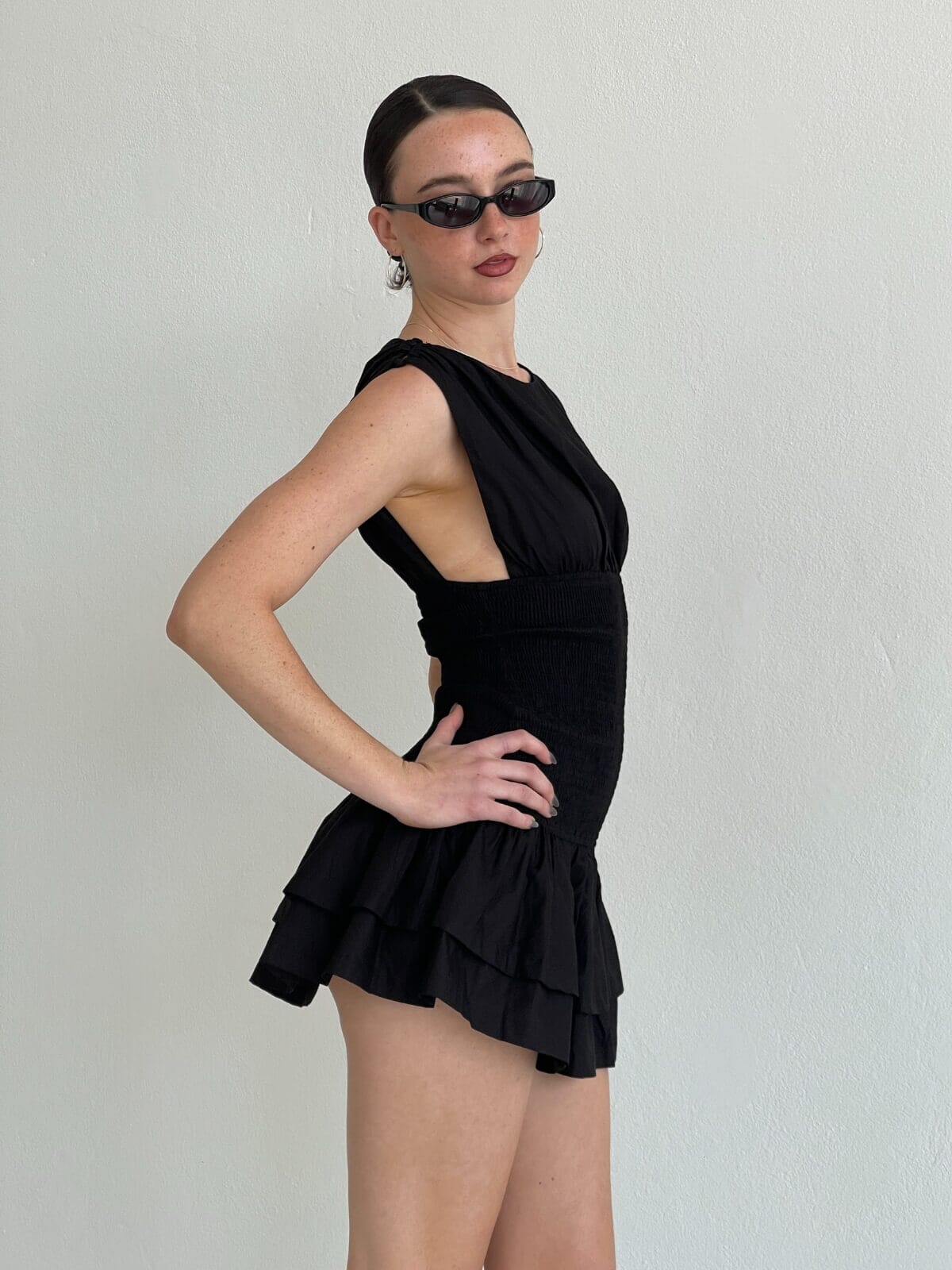 Nera Mini Dress - Black Dresses & Jumpsuits Ownley 