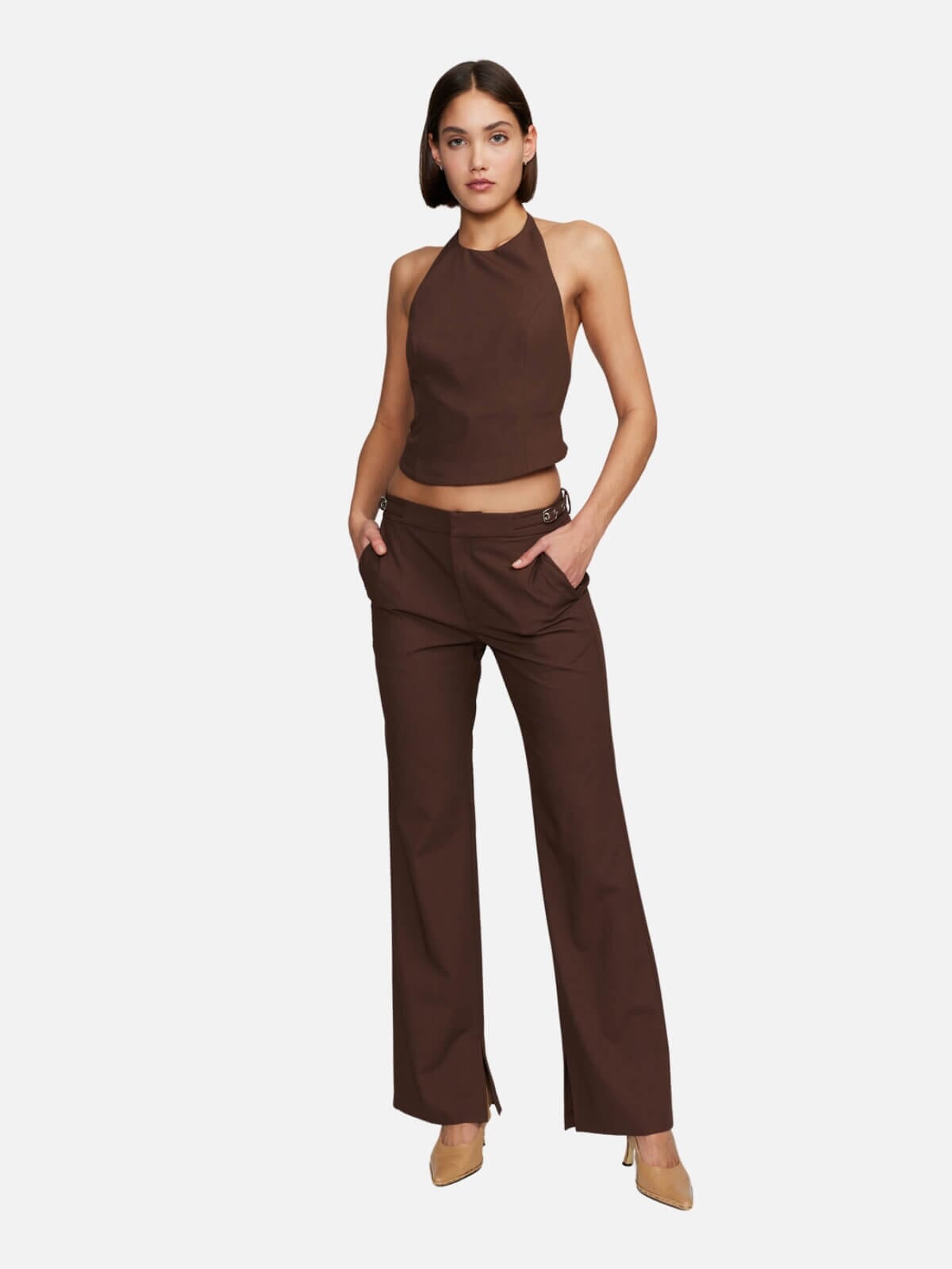 Patrick Suit Pant - Chocolate Pants Ownley 