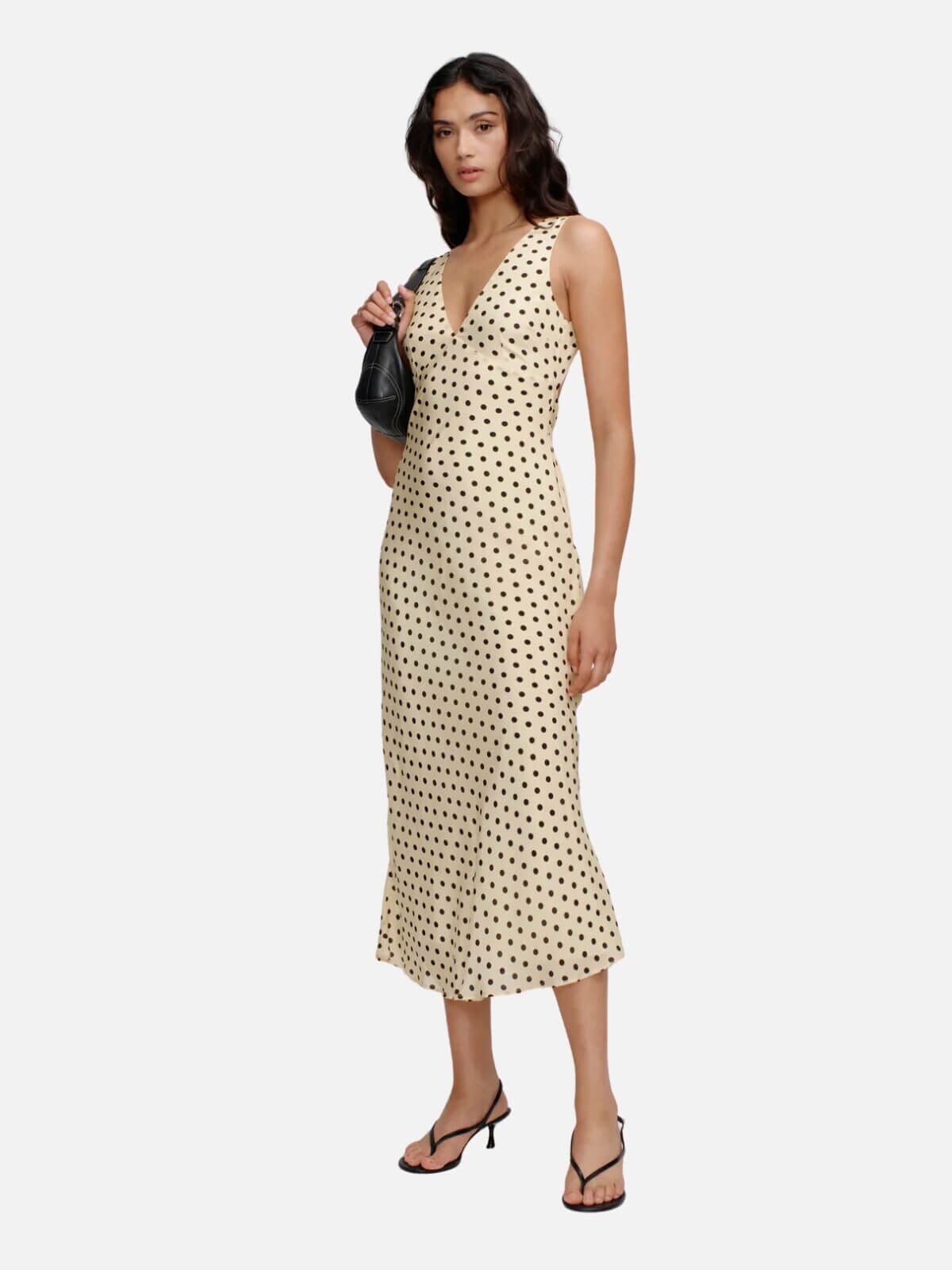 Ownley | Tulip Midi Dress - Butter Spot | Perlu