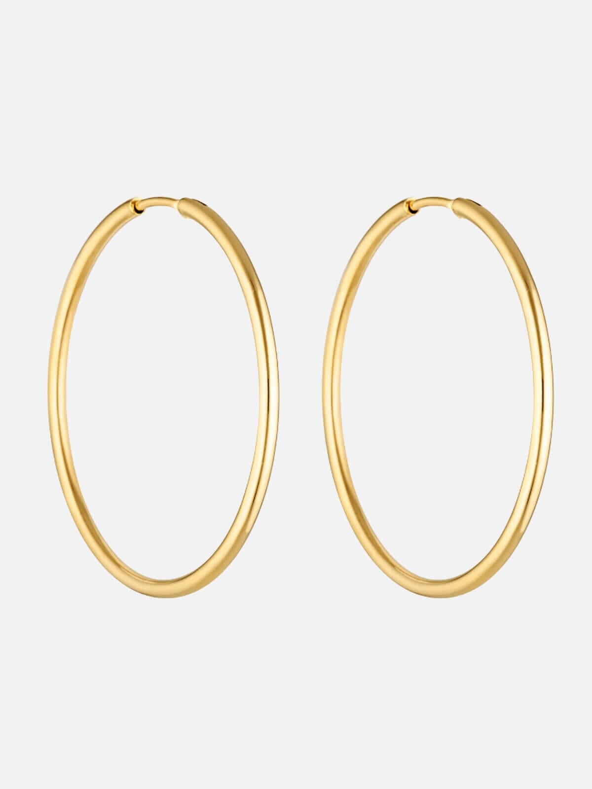 90's Hoops 40mm - Gold Earrings Porter 