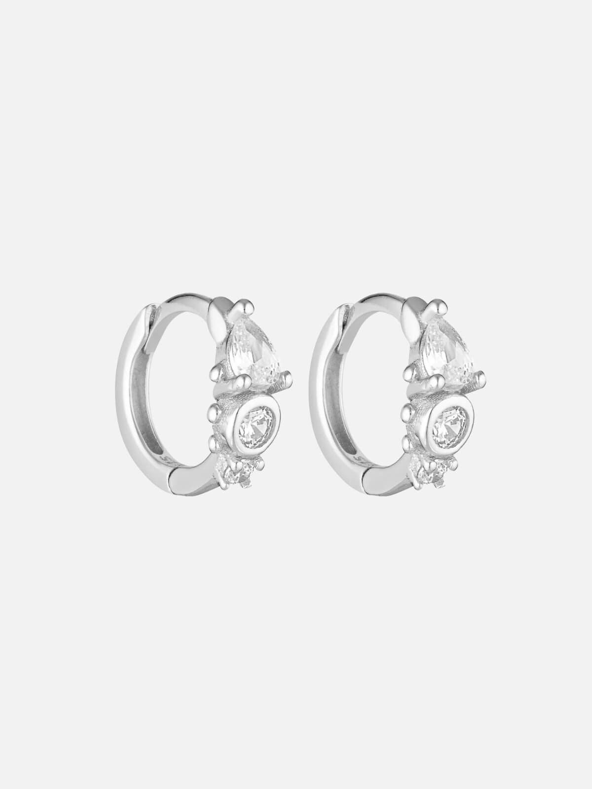 Heirloom Huggies - Silver/Clear