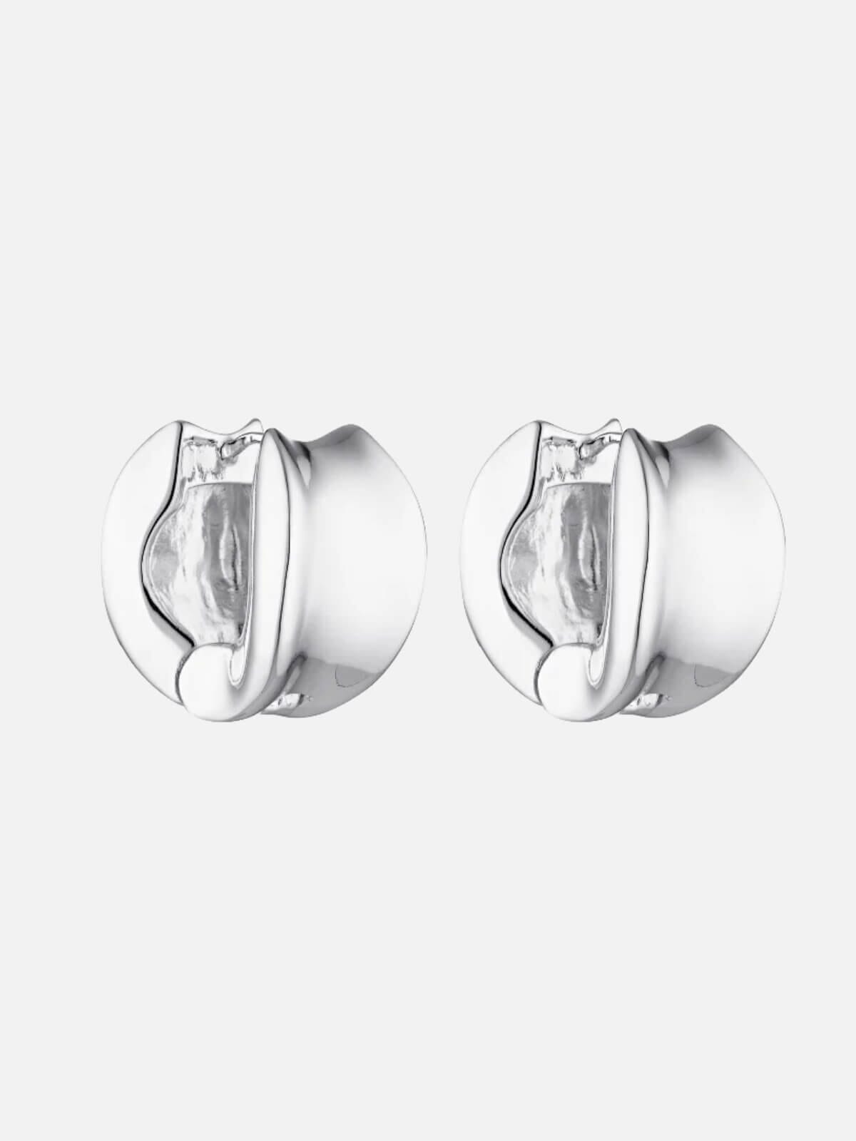 Porter | Heritage Hoops - Silver | Perlu