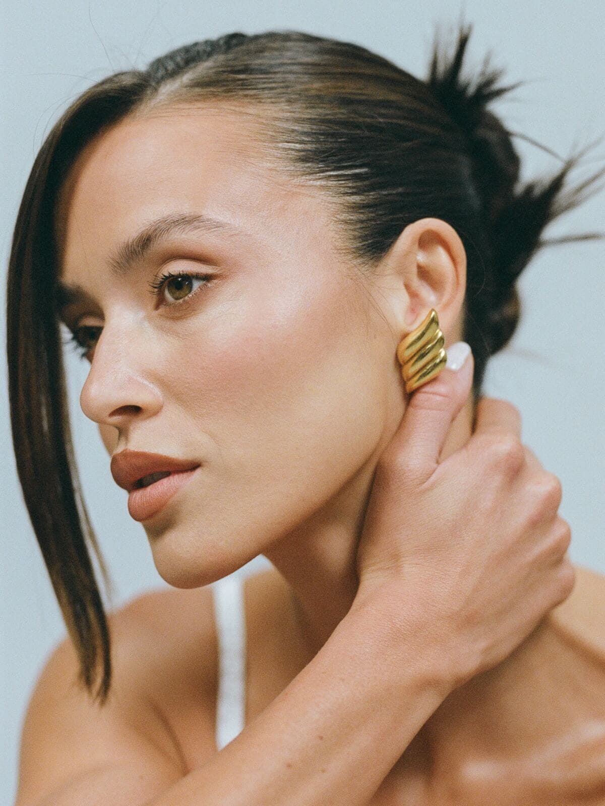 Porter | Wing Earrings - Gold | Perlu