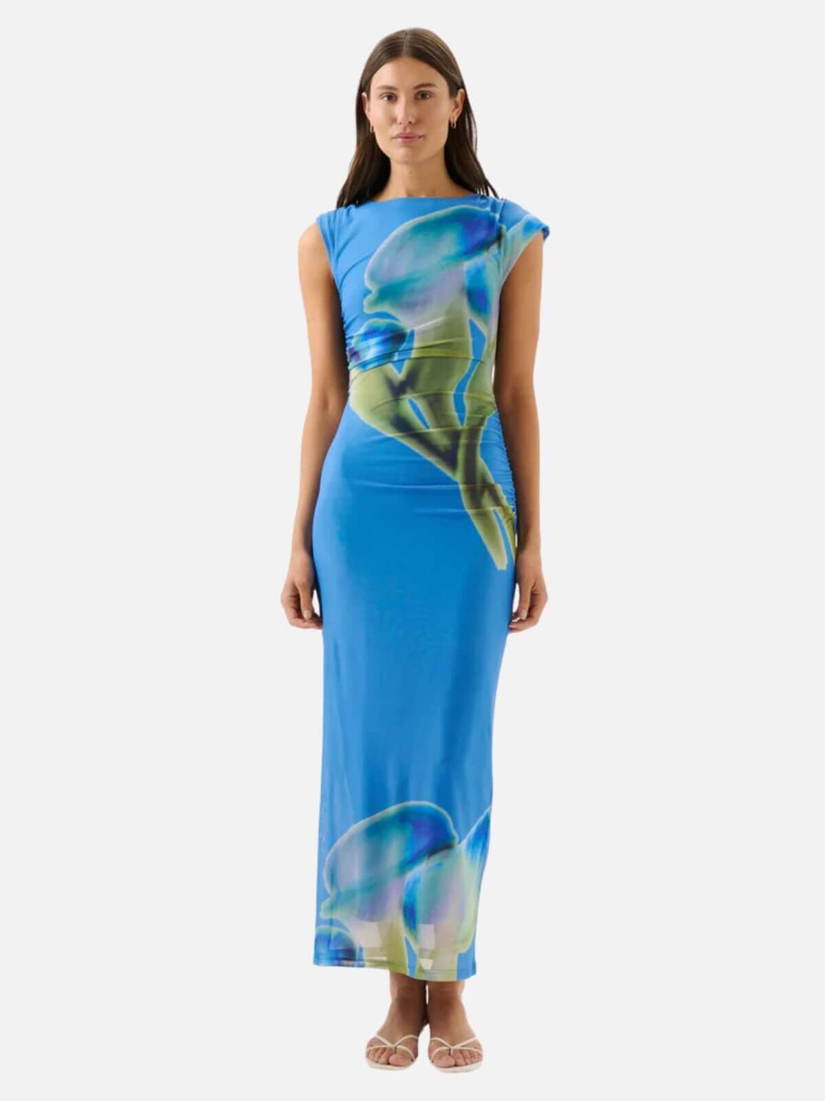 Roame | Joyce Dress - Moonlit Lily | Perlu