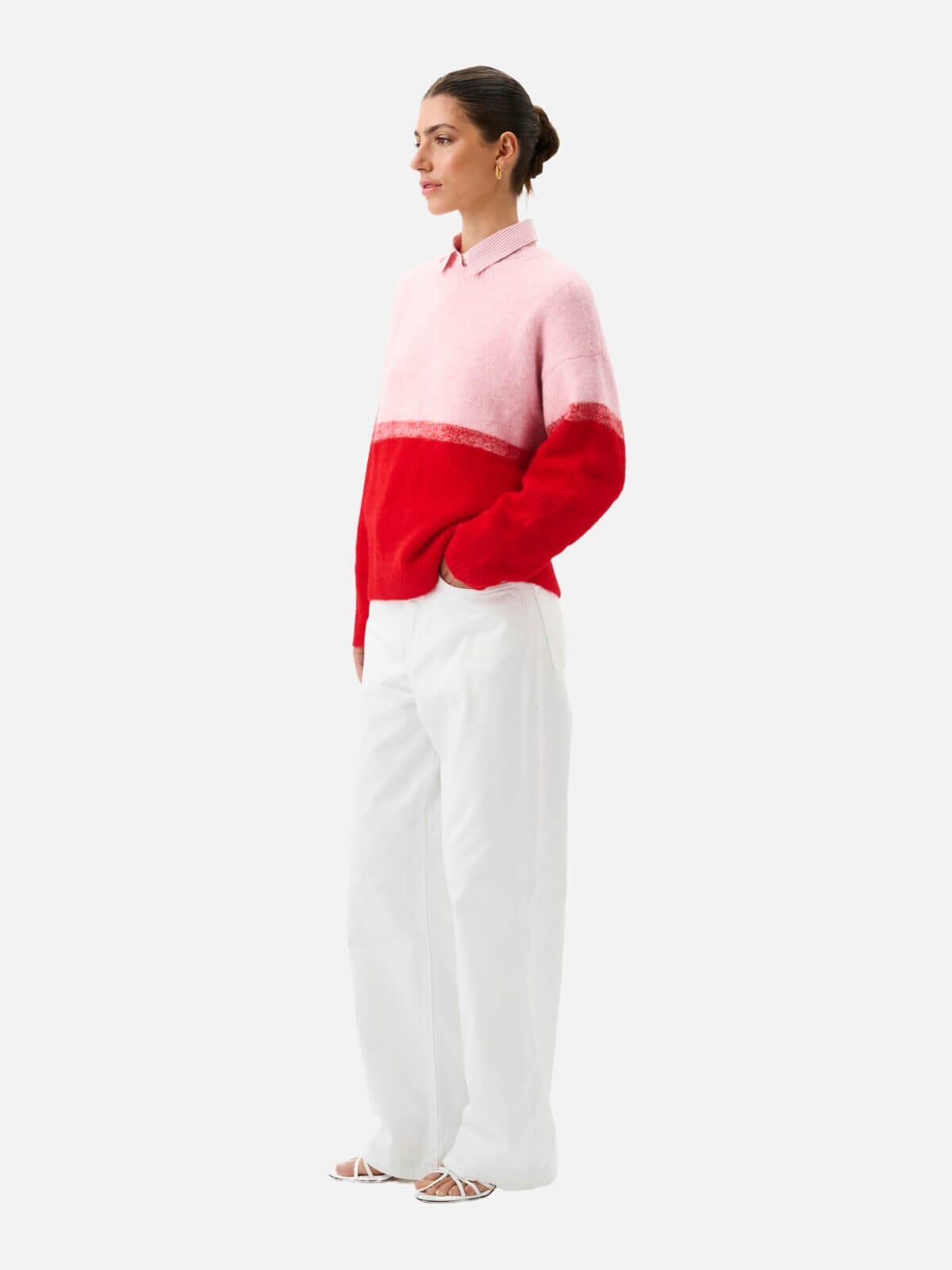 Reggie Sweater - Rose Ombre Tops Roame 