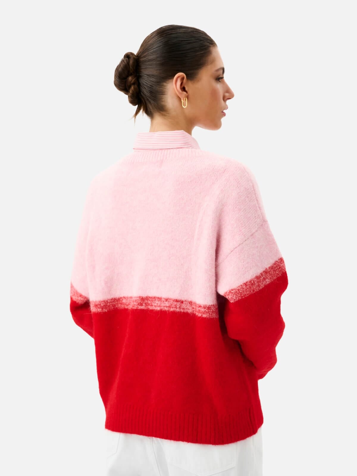 Reggie Sweater - Rose Ombre Tops Roame 