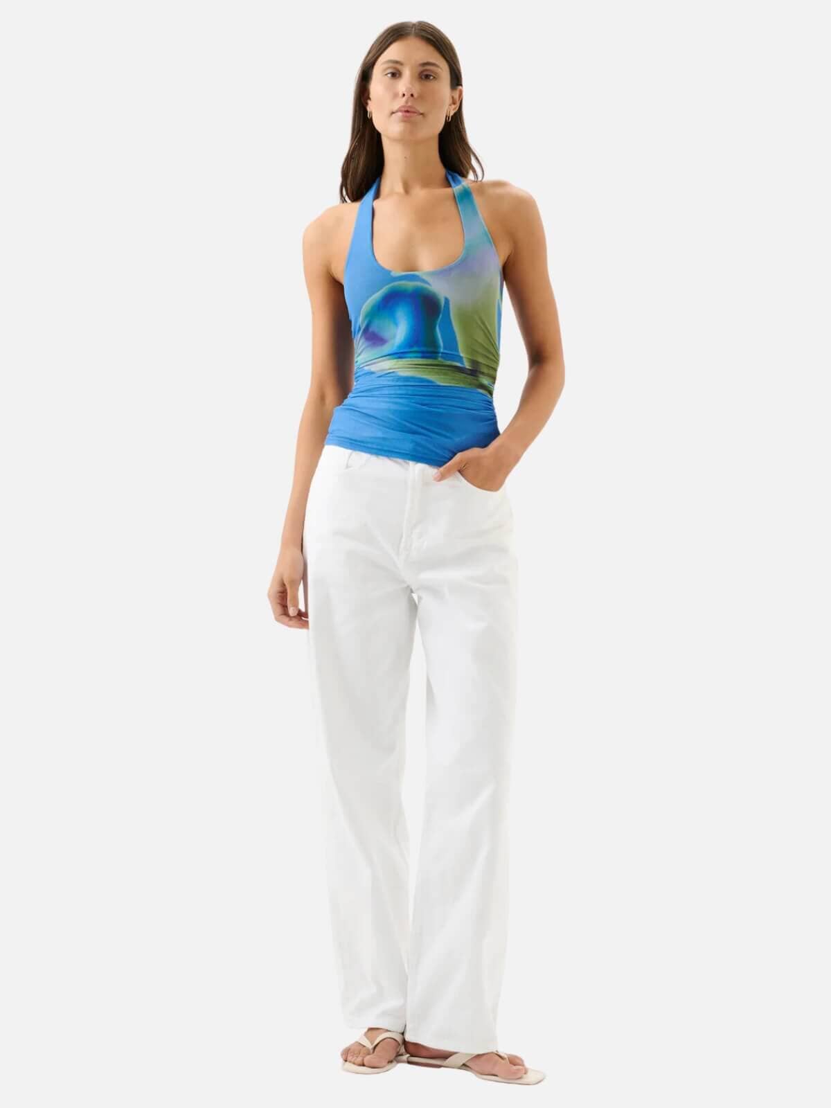 Roame | Thea Top - Moonlit Lily | Perlu