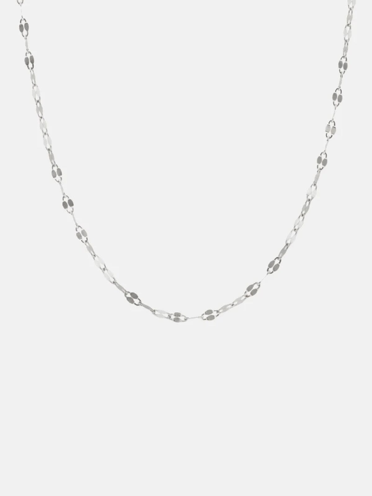 Saint Valentine | Riviera Fine Necklace - Silver | Perlu