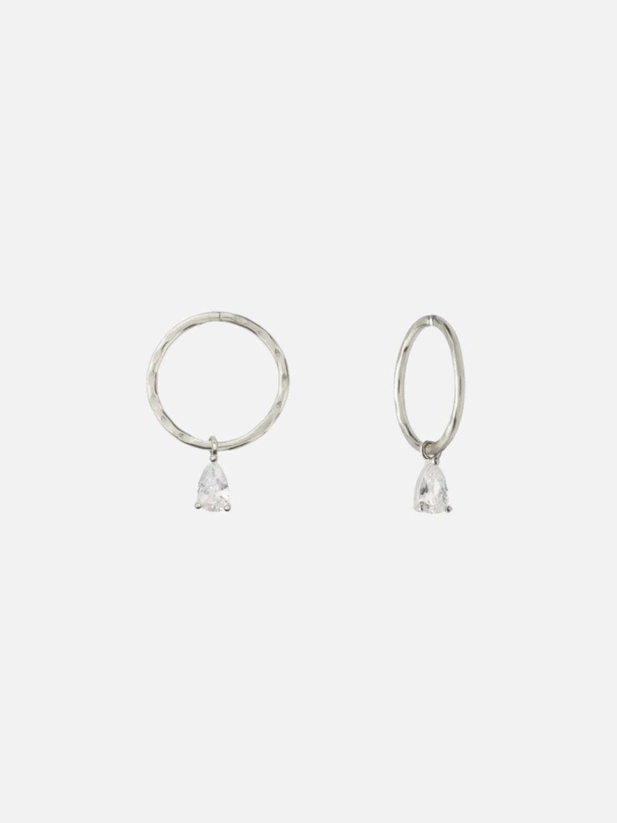 Saint Valentine | Valentine Mini Hoops - Silver | Perlu