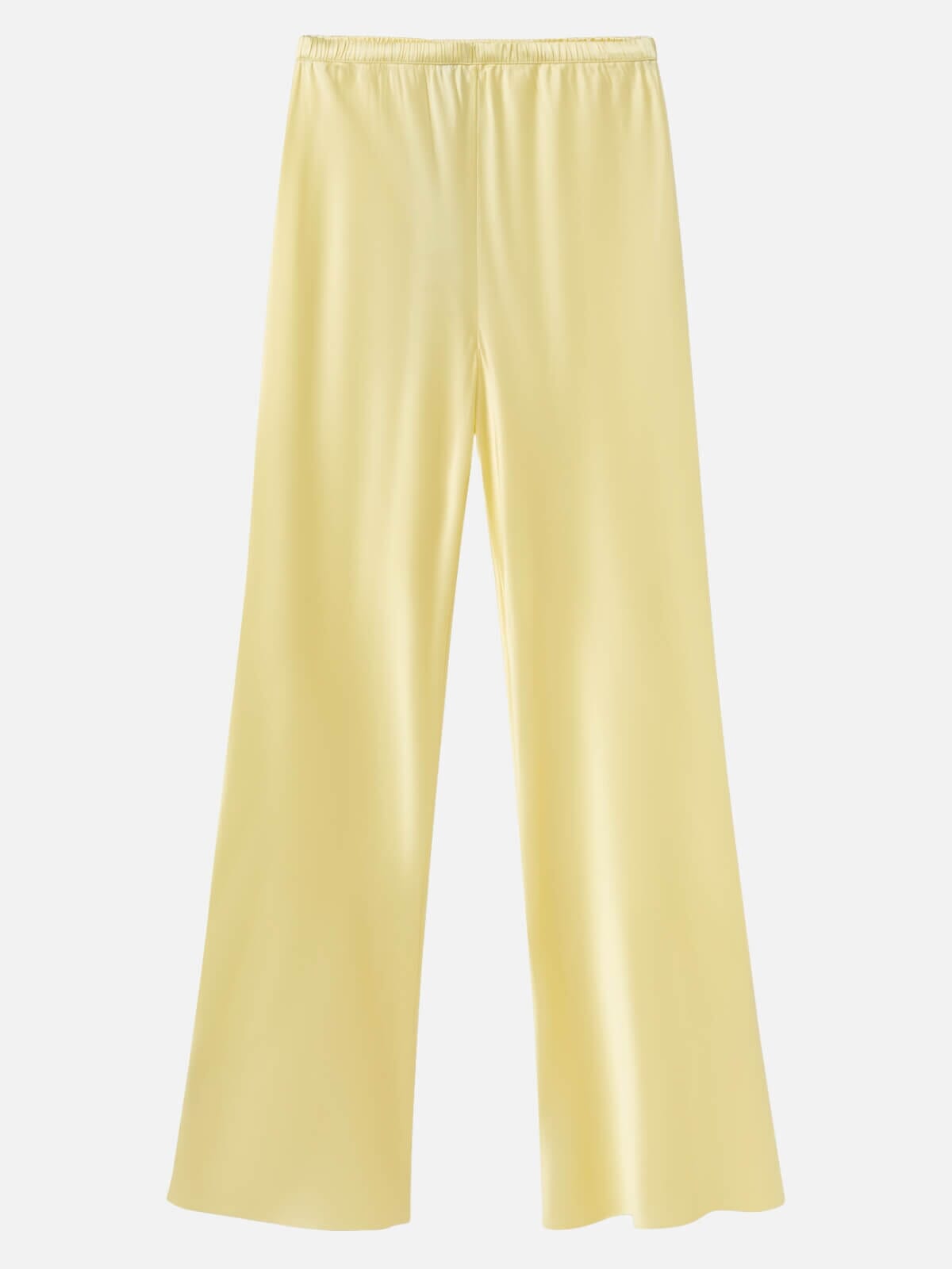 Bias Cut Pants - Vanilla Flower Pants Silk Laundry 