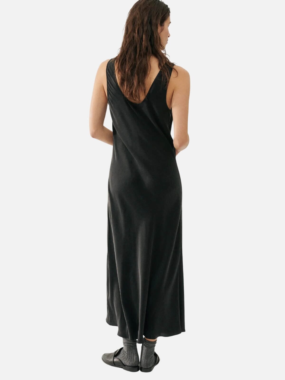 Scoop Neck Dress - Black Dresses & Jumpsuits Silk Laundry 