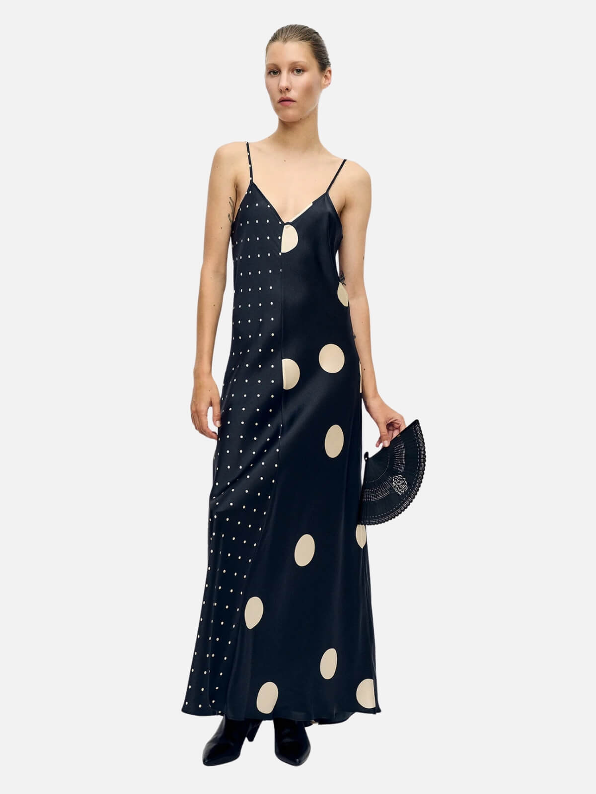Two-Tone Dress Polka Mix