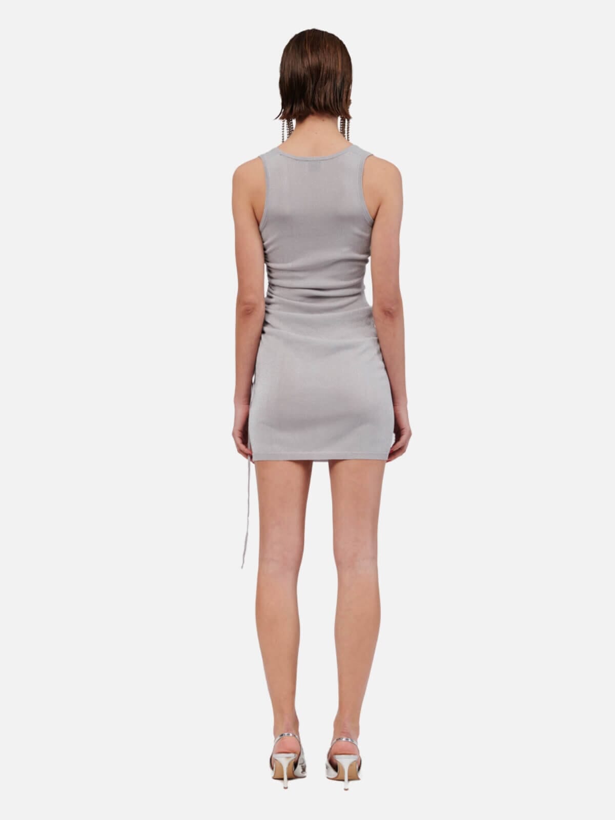 Suboo | Ibiza Mini Dress - Silver | Perlu