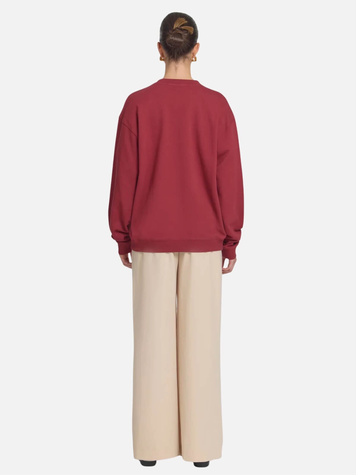 Viktoria & Woods | Club Woods Sweater - Deep Red | Perlu