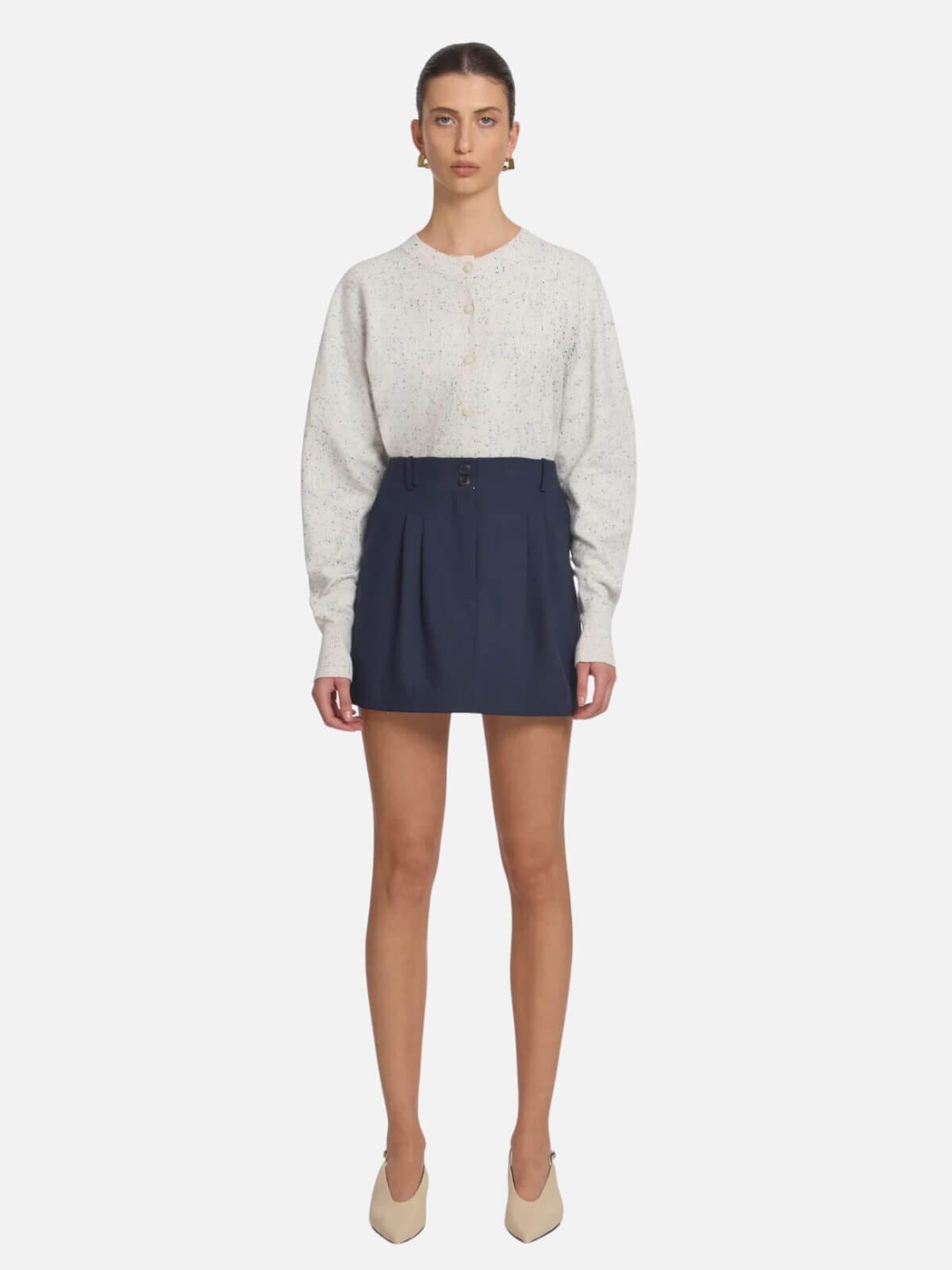Viktoria & Woods | Entourage Skirt - Navy | Perlu