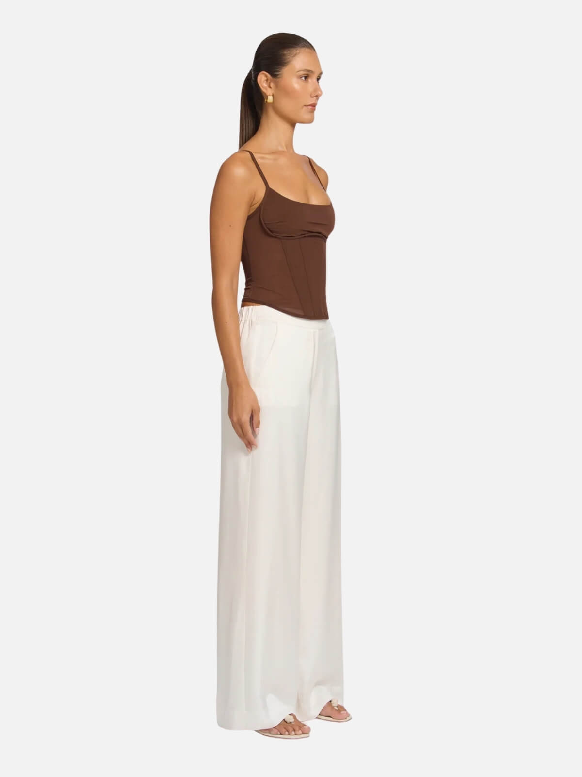 Evocative Bustier - Chestnut